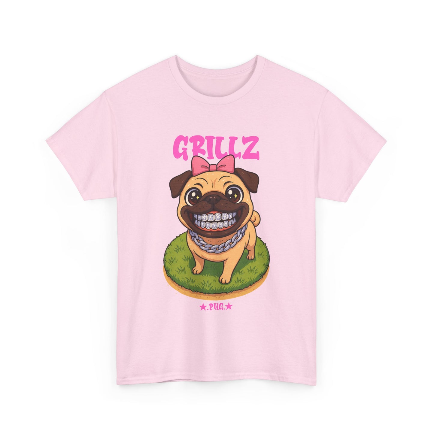 Pug Dog "GRILLZ" Shirt