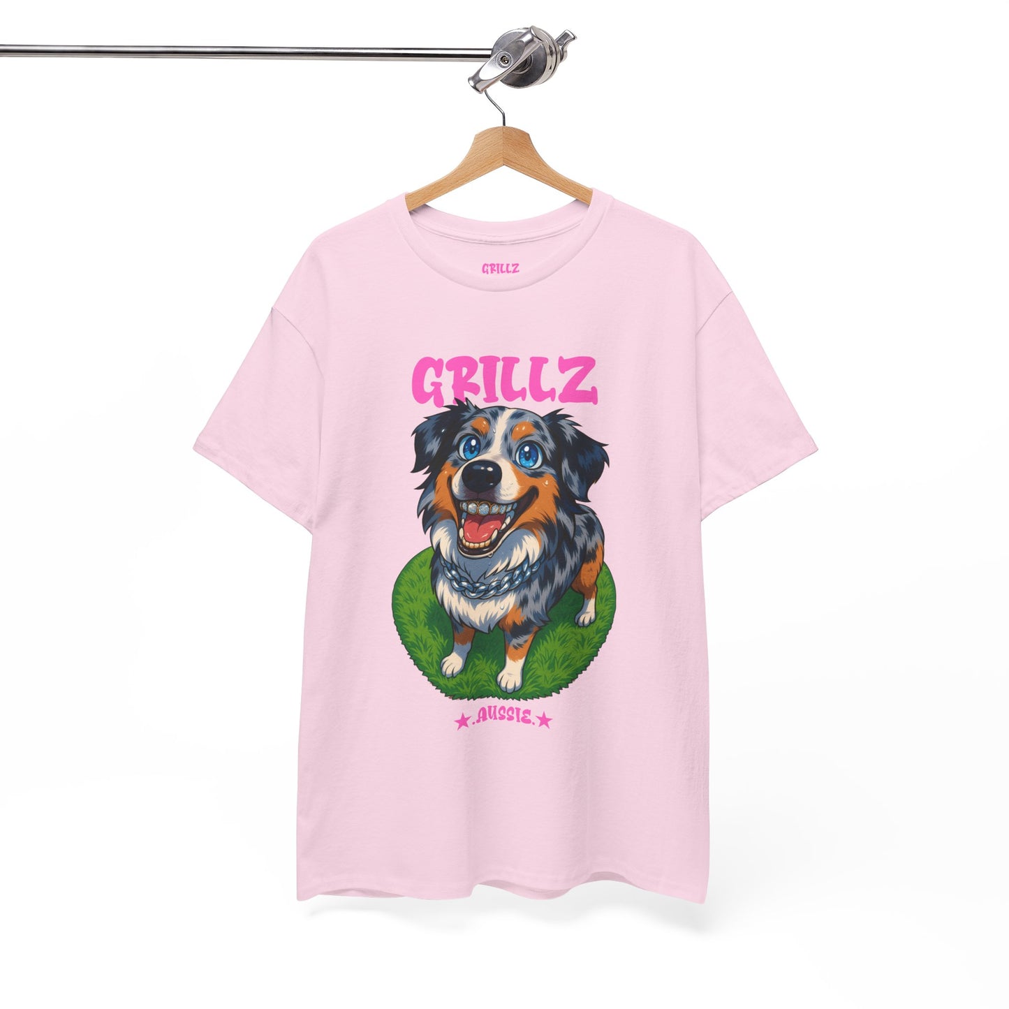 Australian Shepard Dog "GRILLZ" Shirt