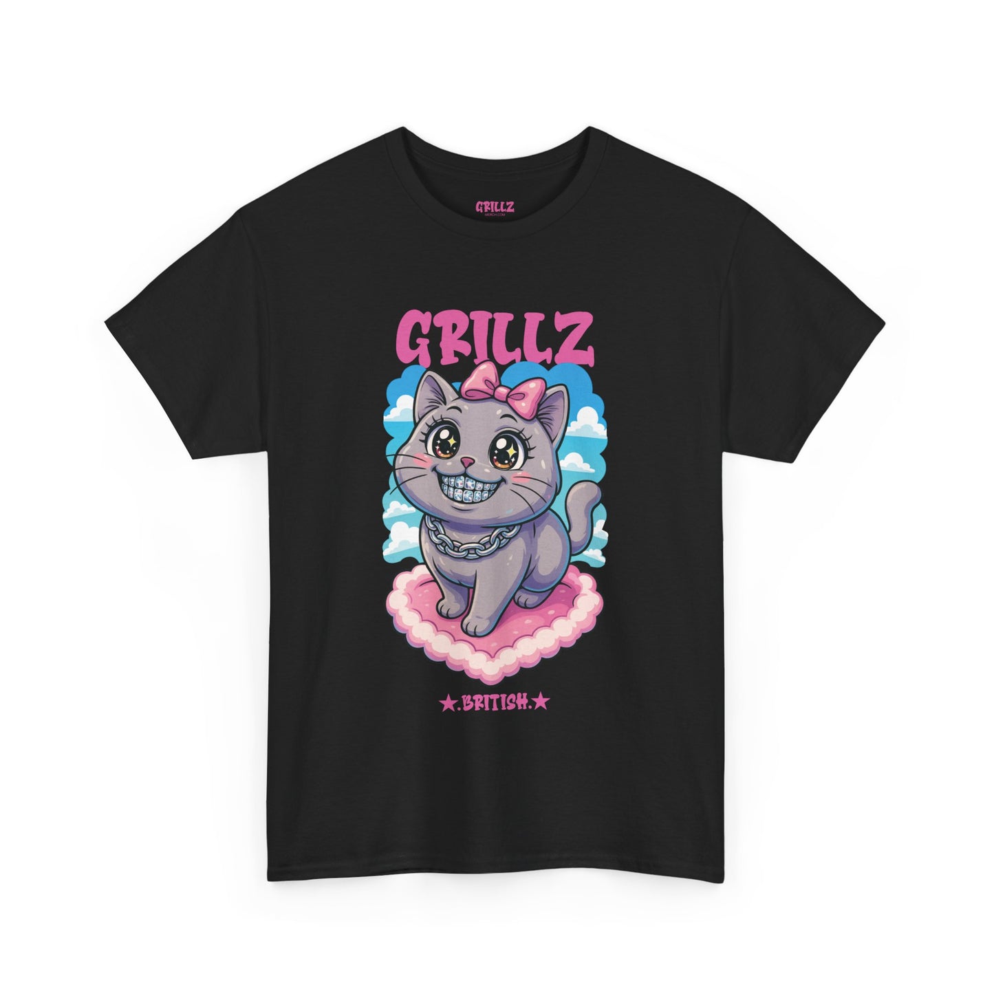 British Shorthair Cat "GRILLZ" Shirt