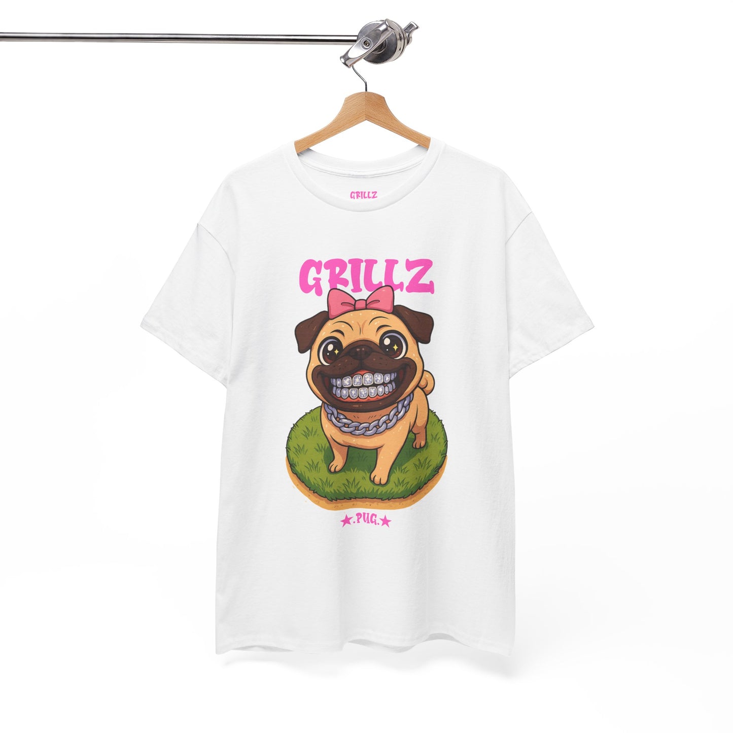 Pug Dog "GRILLZ" Shirt
