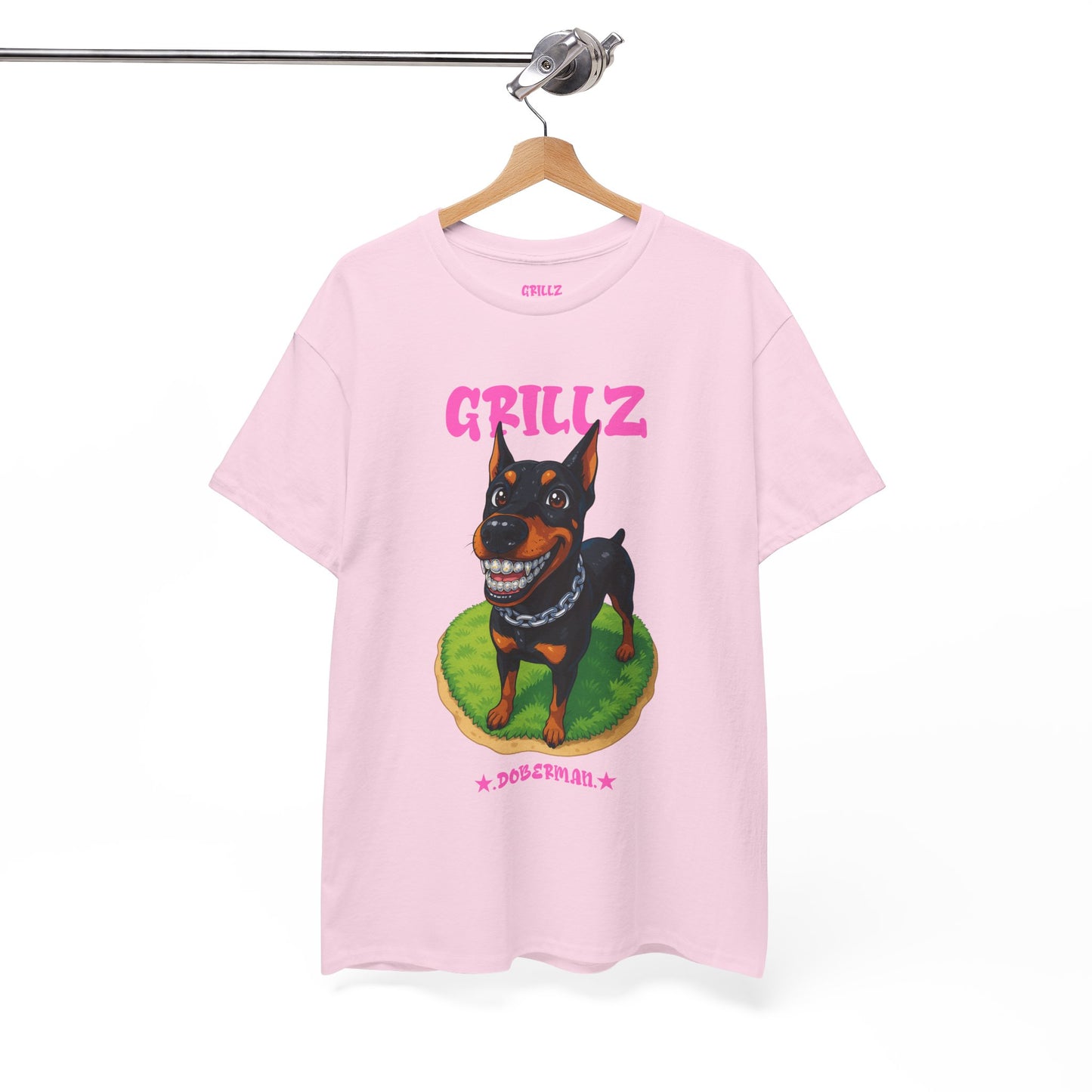 Doberman Dog "GRILLZ" Shirt