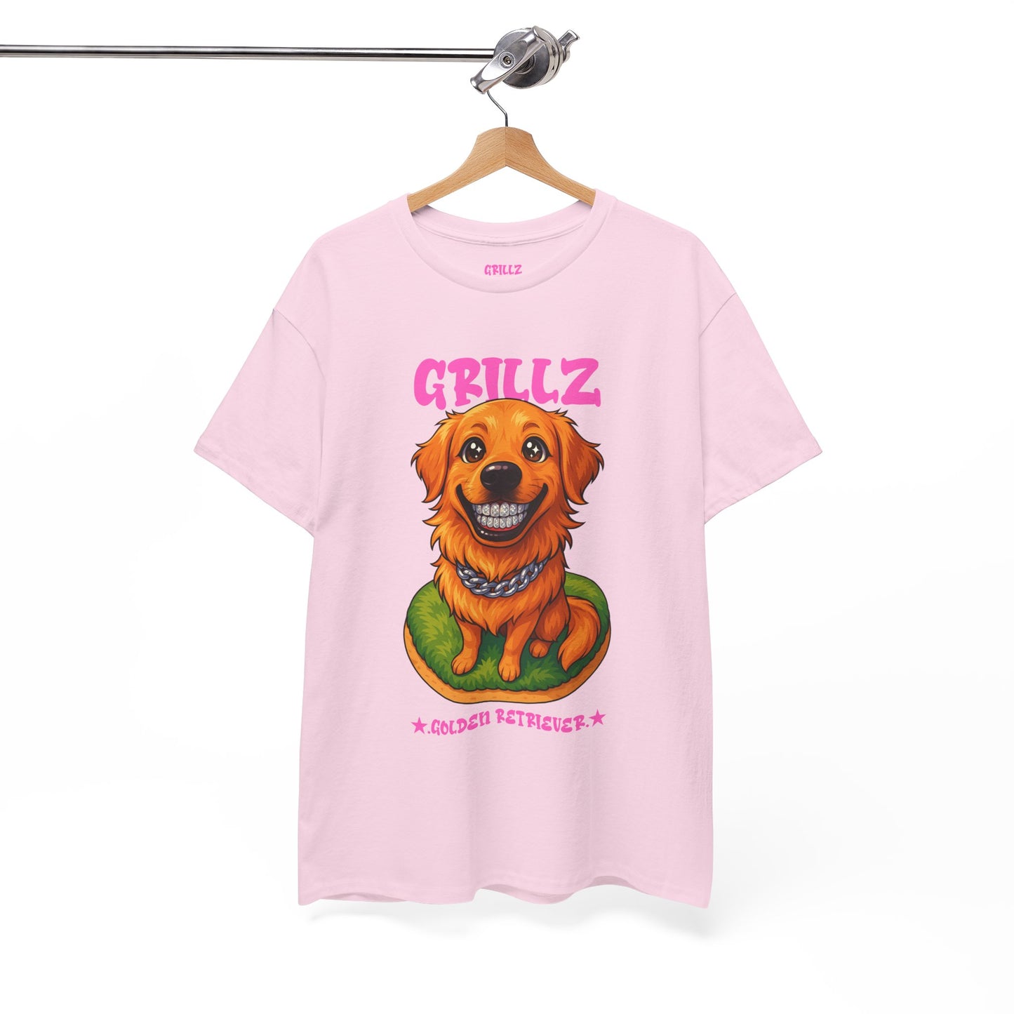 Golden Retriever Dog "GRILLZ" Shirt