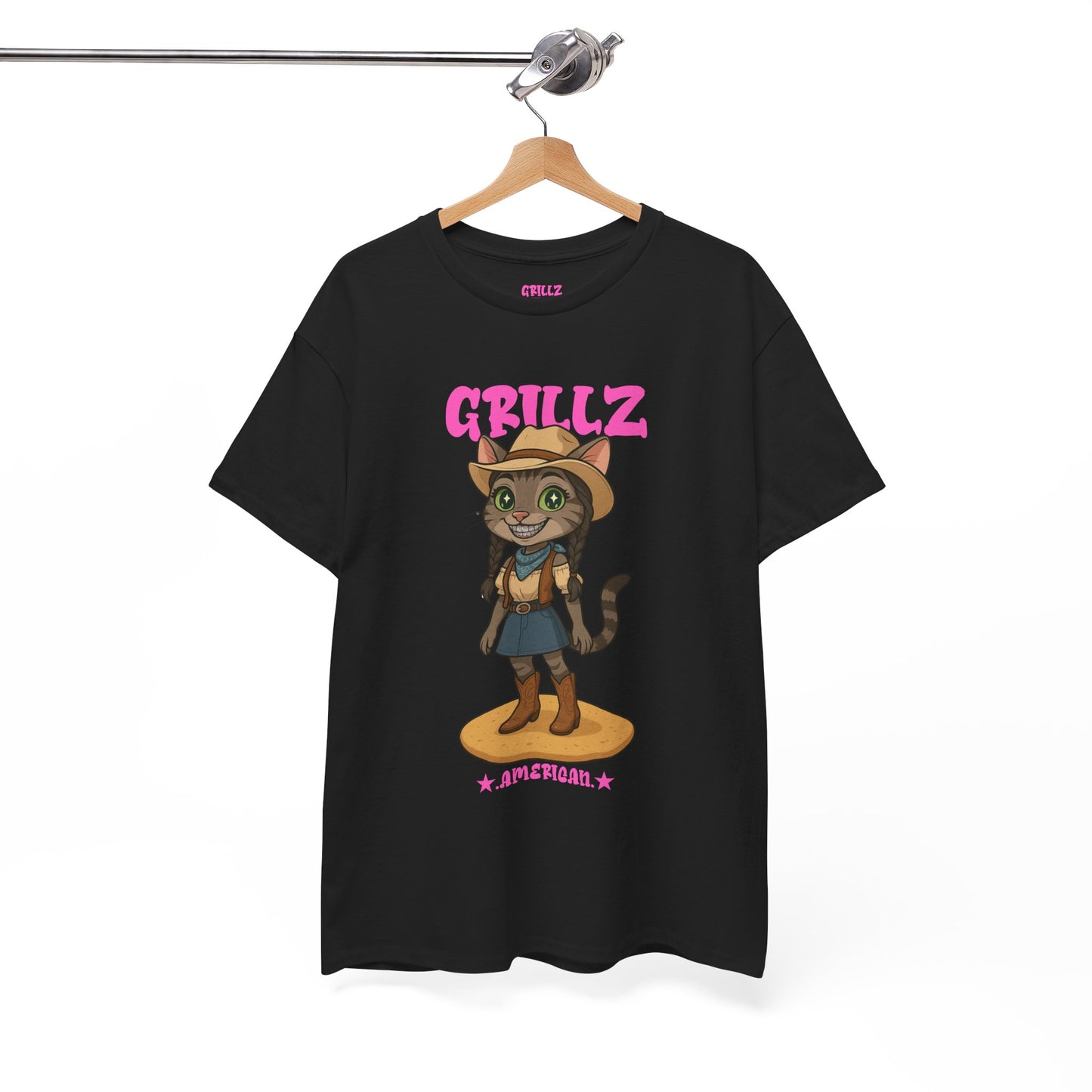 Coastal Cowgirl American Shorthair "GRILLZ" Shirt