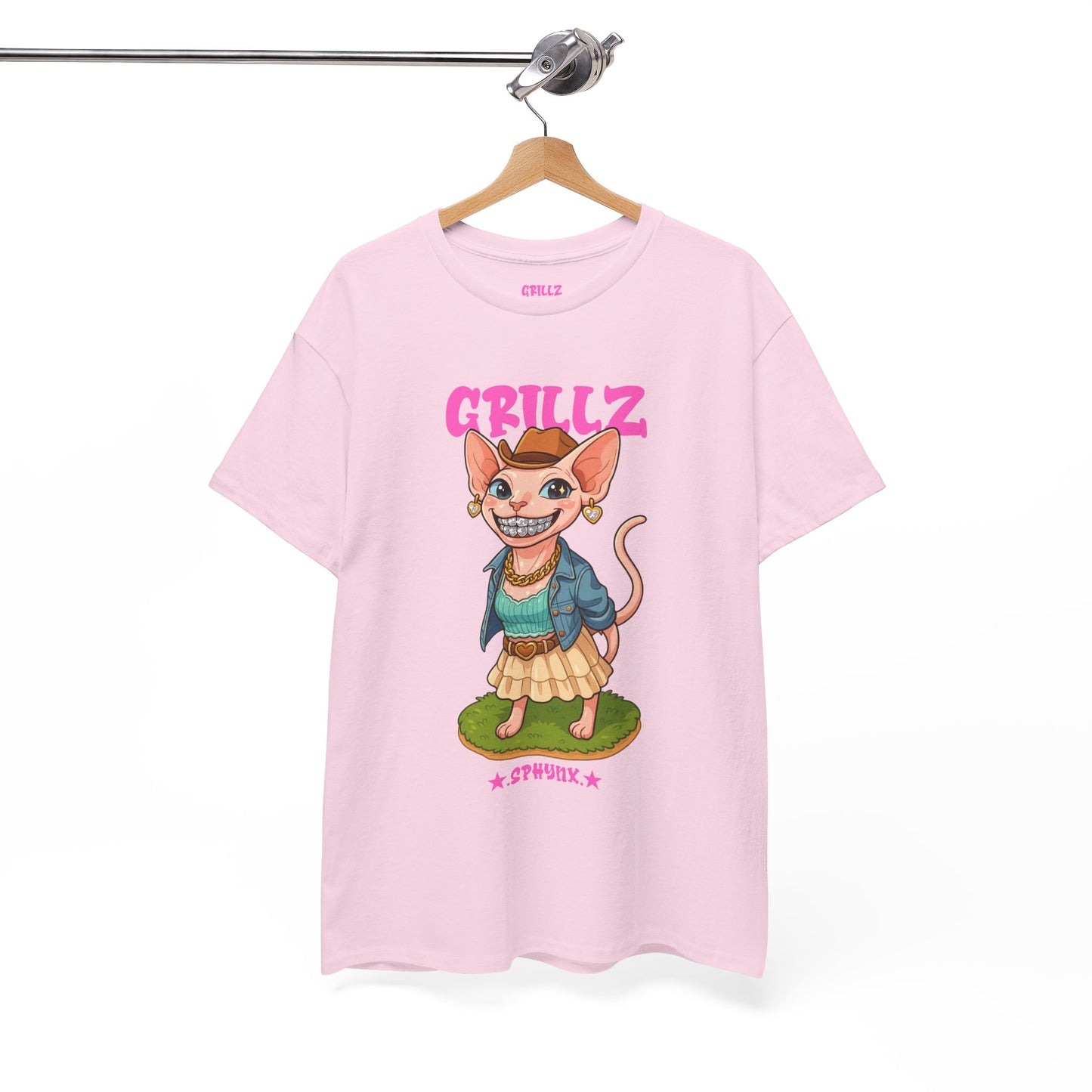 Coastal Cowgirl Sphynx Cat "GRILLZ" Shirt