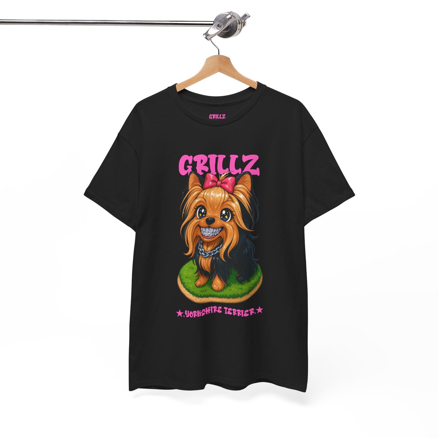 Yorkshire Terrier Dog "GRILLZ" Shirt