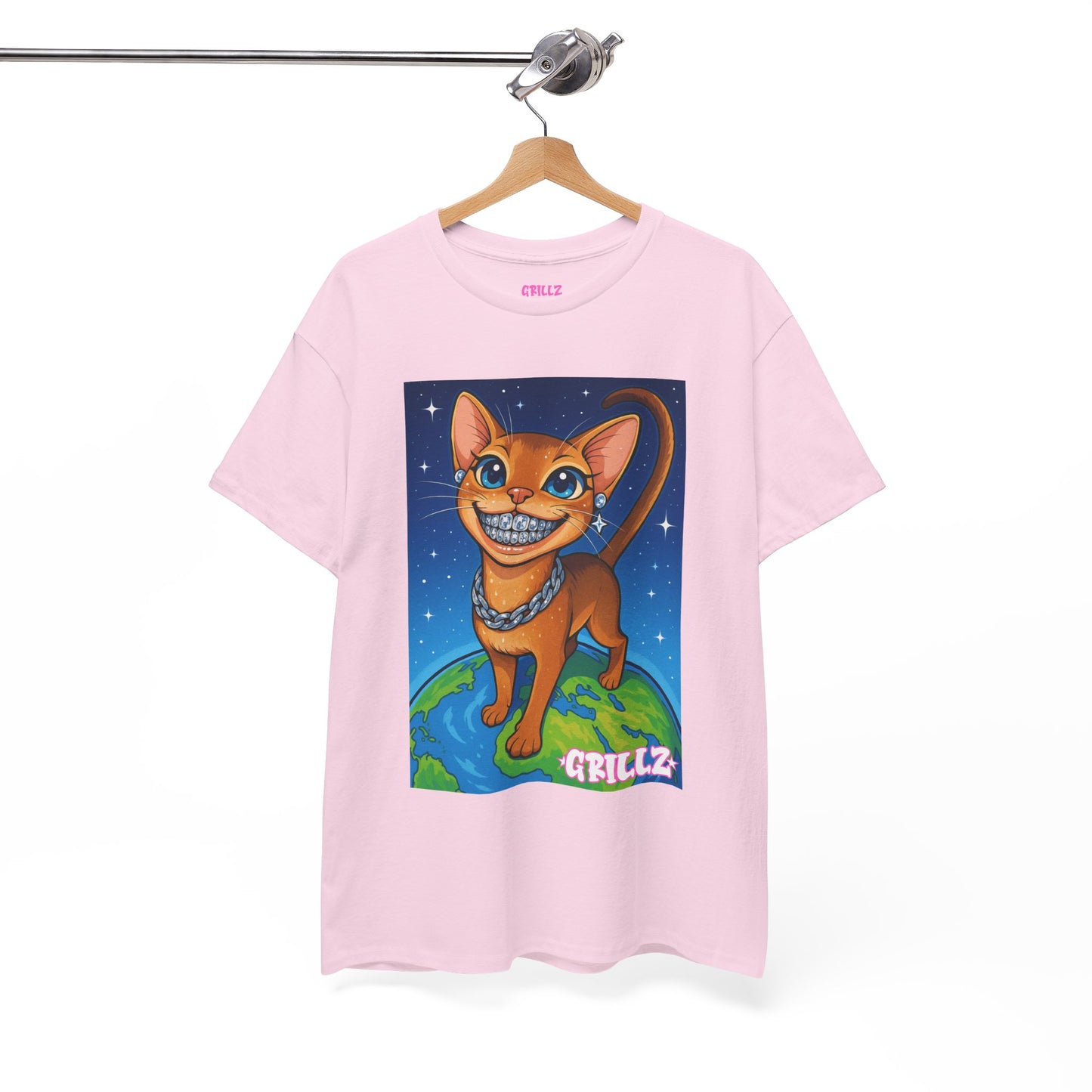 Abyssinian Cat "GRILLZ" Shirt