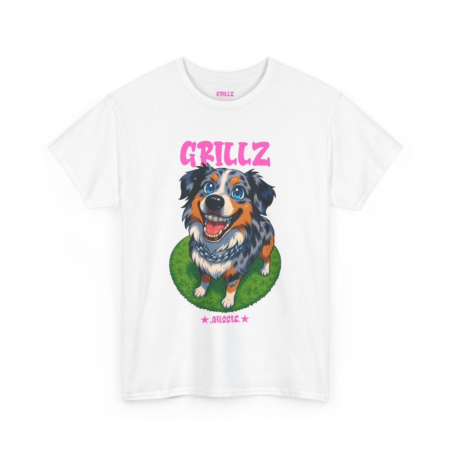 Australian Shepard Dog "GRILLZ" Shirt