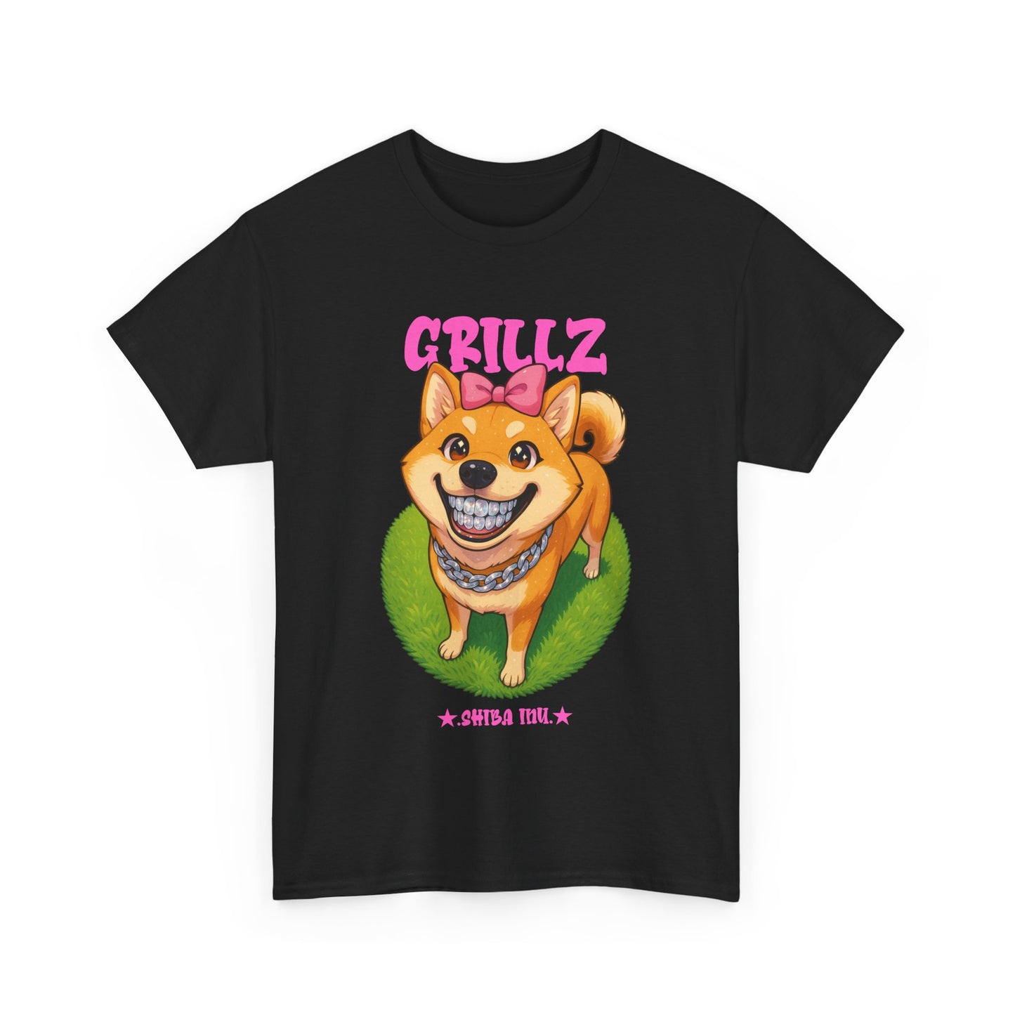 Shiba Inu Dog "GRILLZ" Shirt