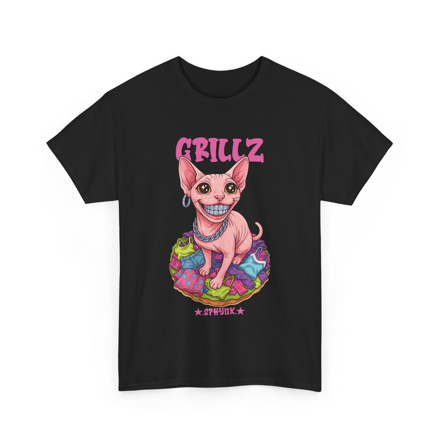 Sphynx Cat "GRILLZ" Shirt