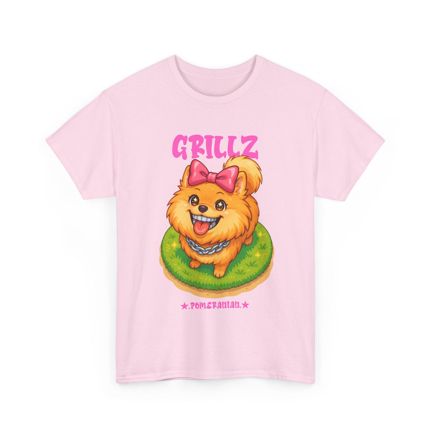 Pomeranian Dog "GRILLZ" Shirt