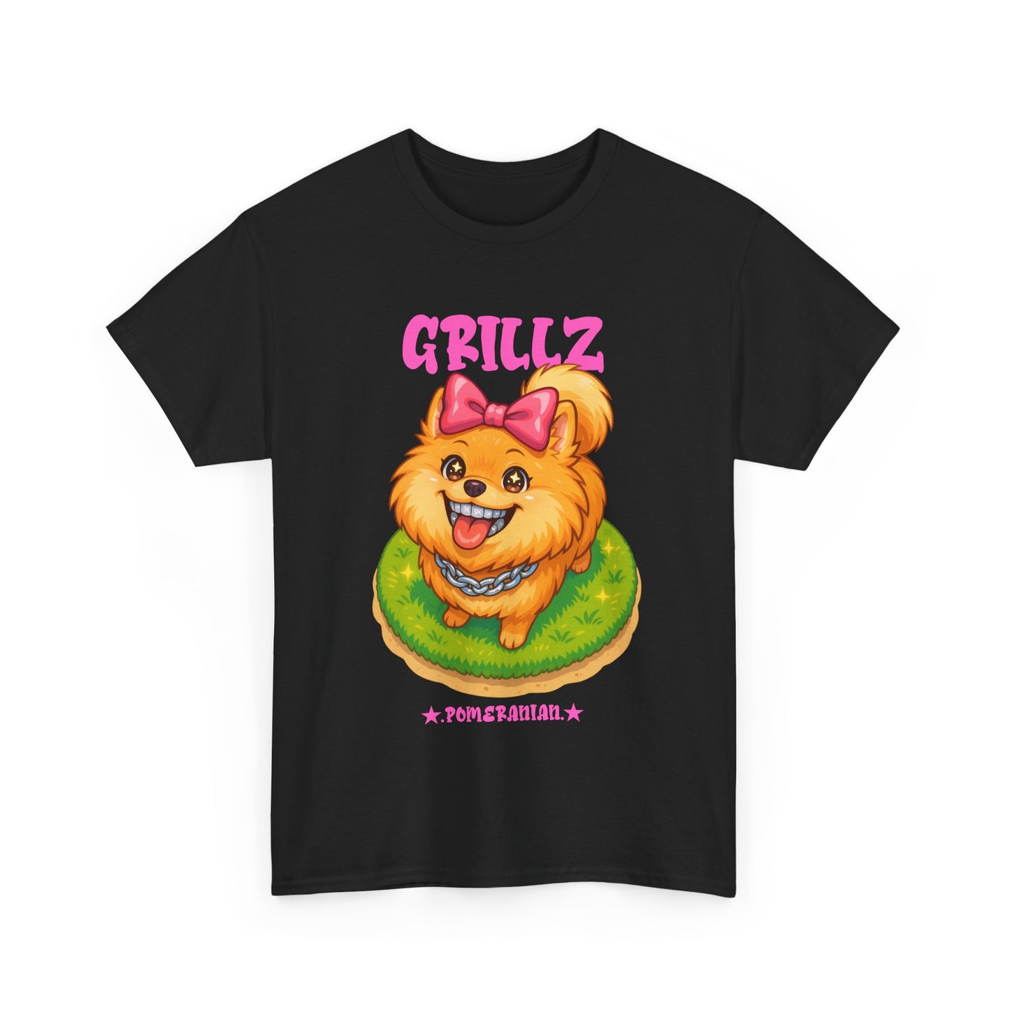 Pomeranian Dog "GRILLZ" Shirt