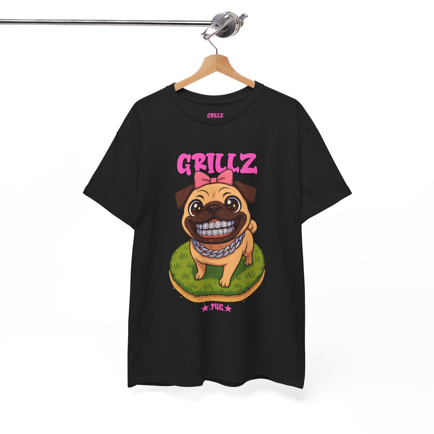 Pug Dog "GRILLZ" Shirt