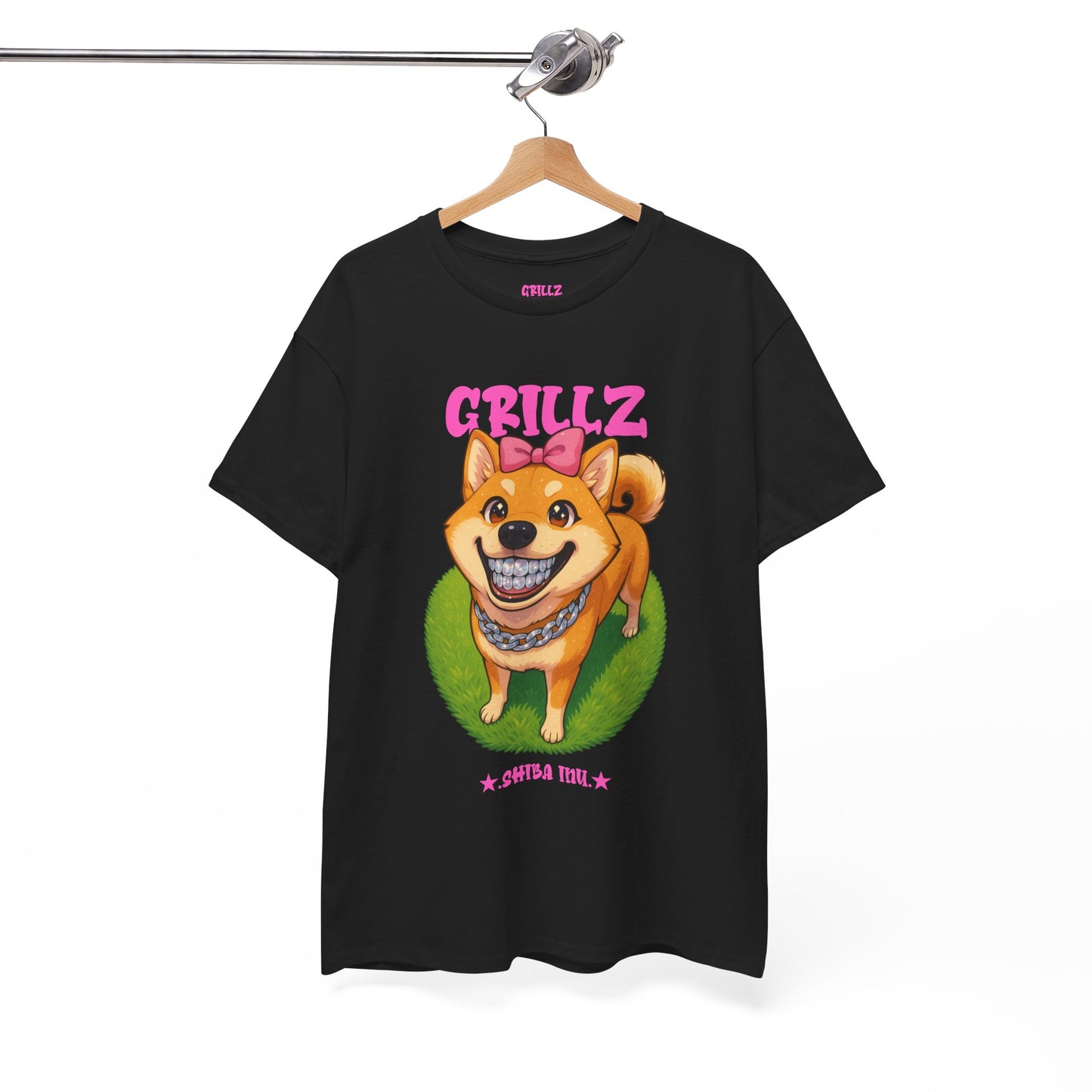Shiba Inu Dog "GRILLZ" Shirt
