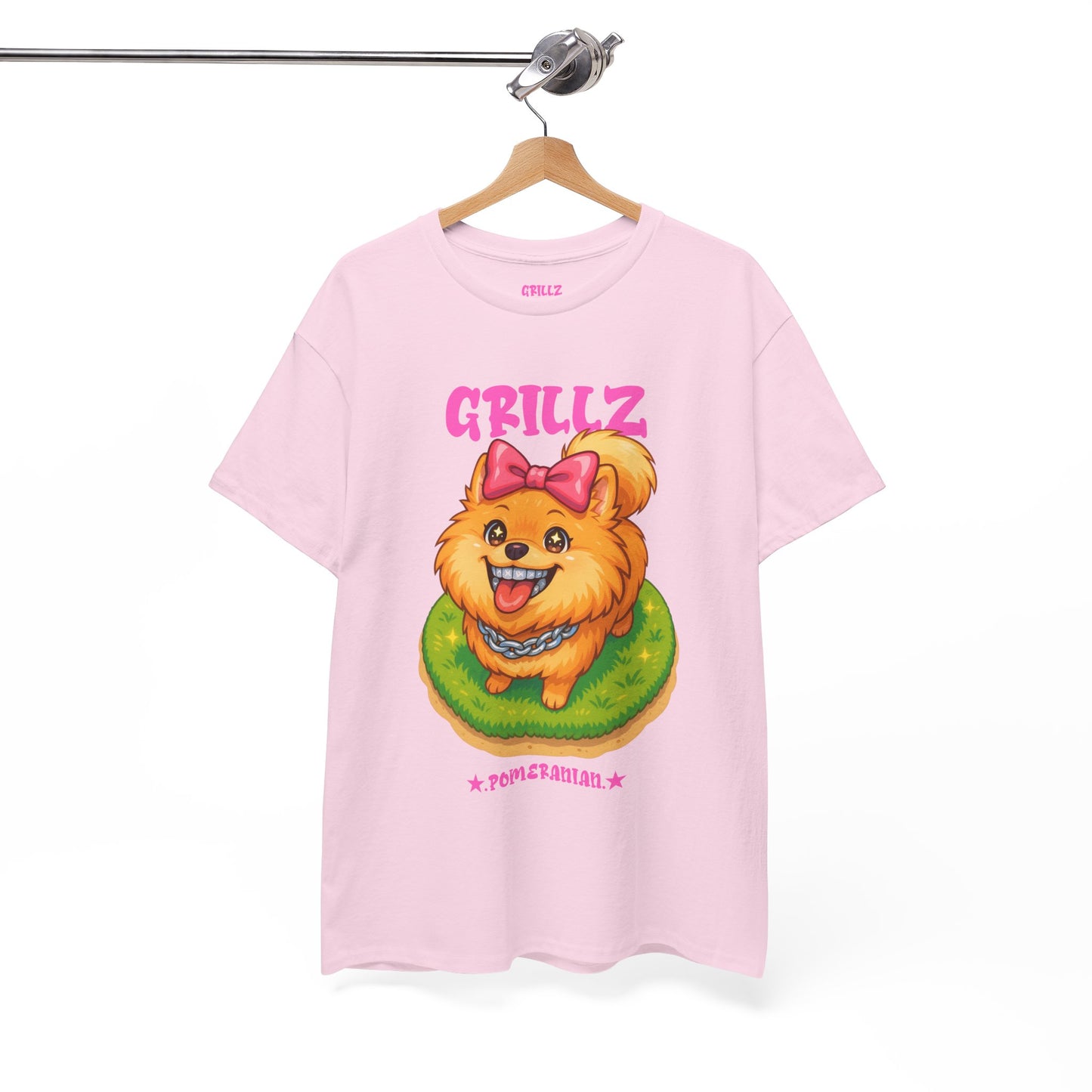 Pomeranian Dog "GRILLZ" Shirt