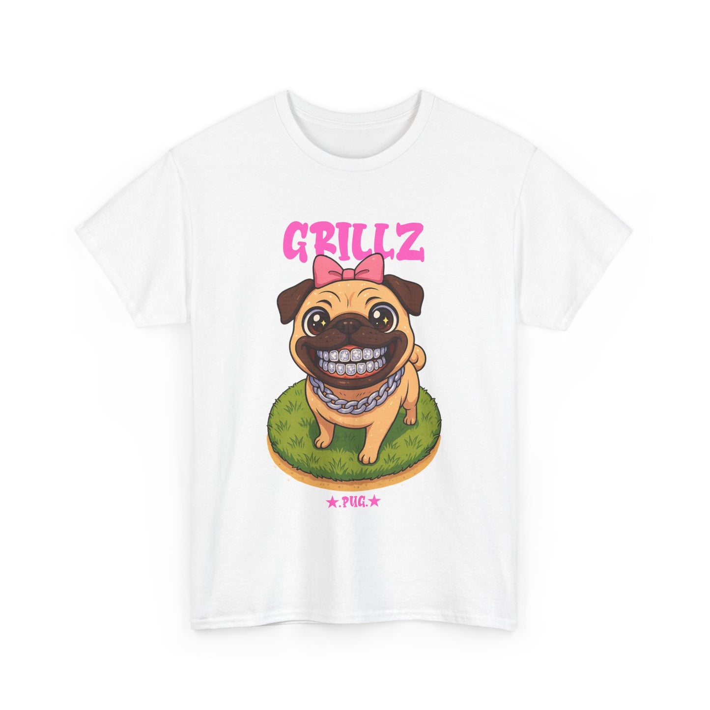 Pug Dog "GRILLZ" Shirt