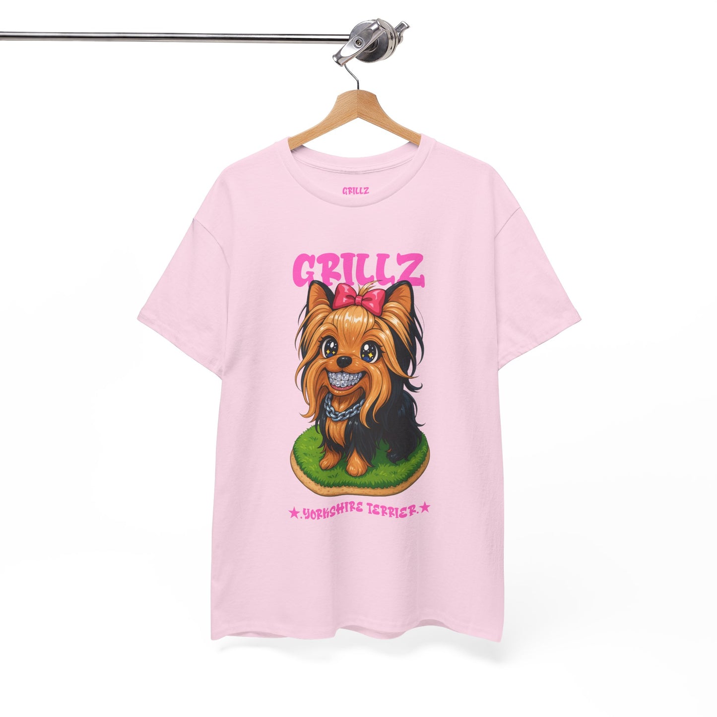 Yorkshire Terrier Dog "GRILLZ" Shirt