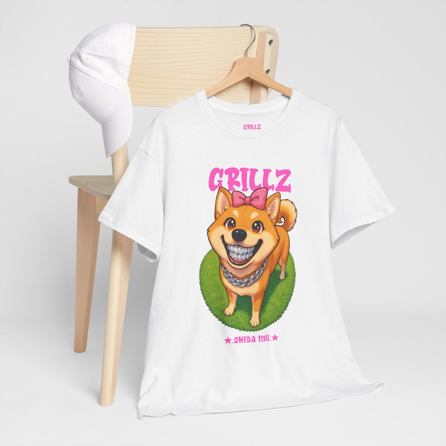 Shiba Inu Dog "GRILLZ" Shirt