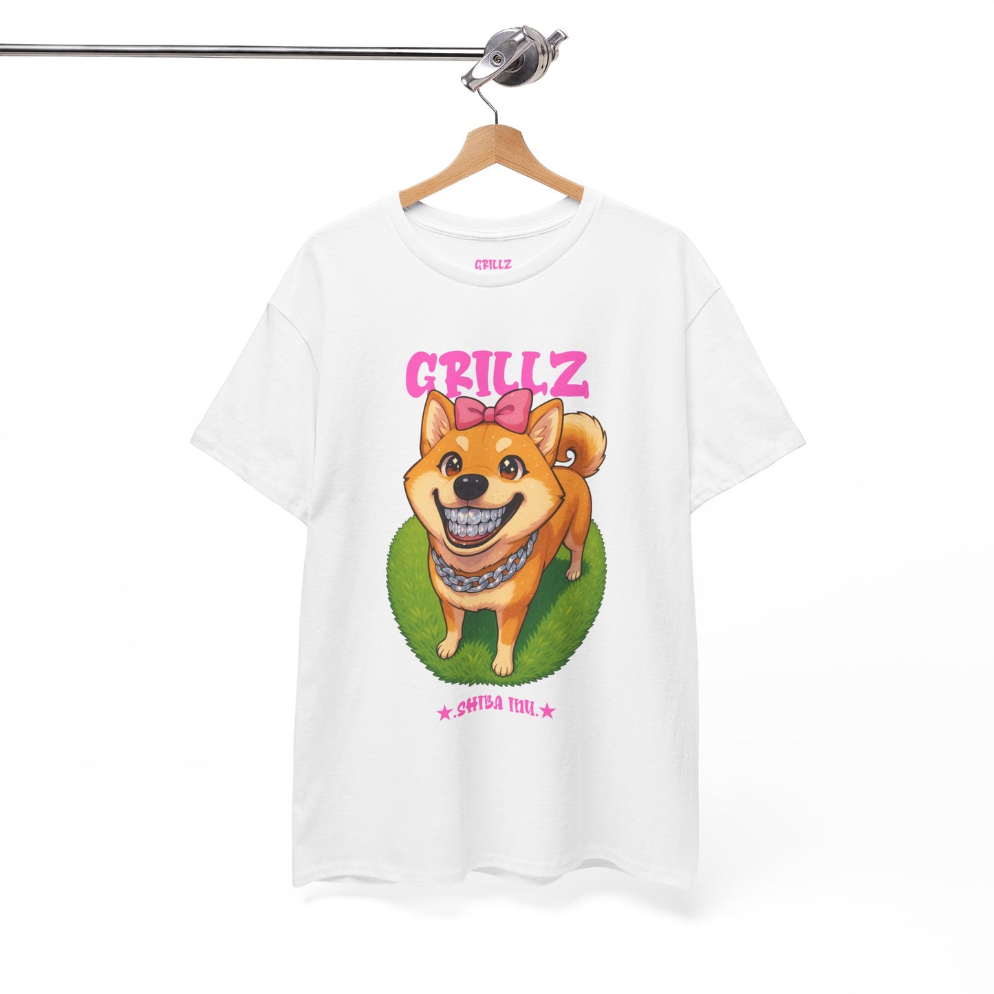 Shiba Inu Dog "GRILLZ" Shirt