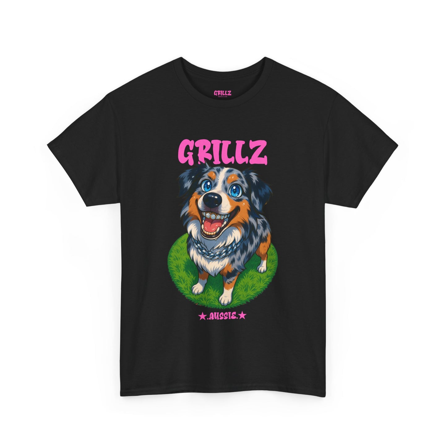 Australian Shepard Dog "GRILLZ" Shirt