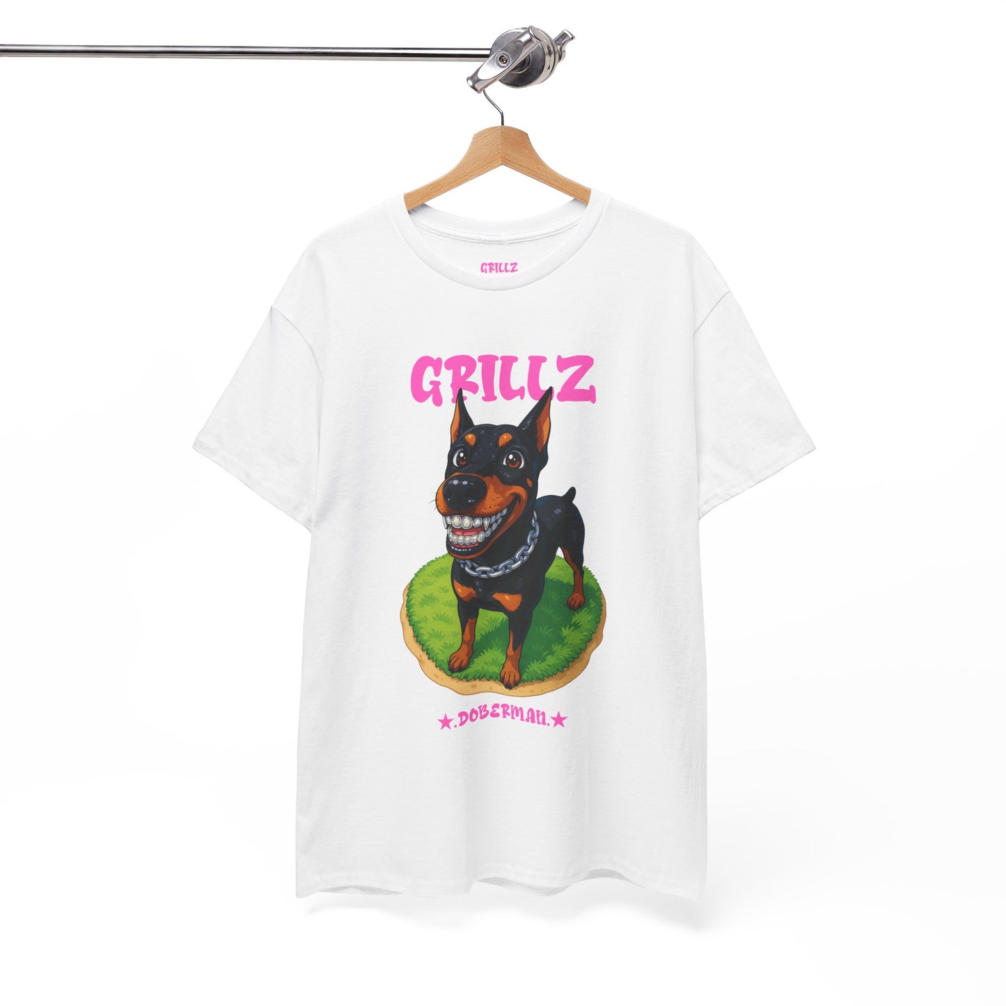 Doberman Dog "GRILLZ" Shirt
