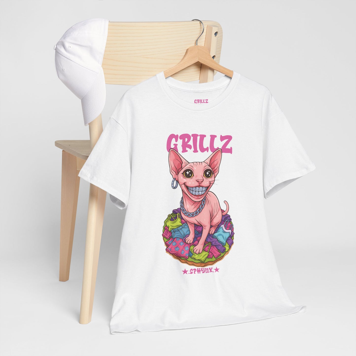 Sphynx Cat "GRILLZ" Shirt