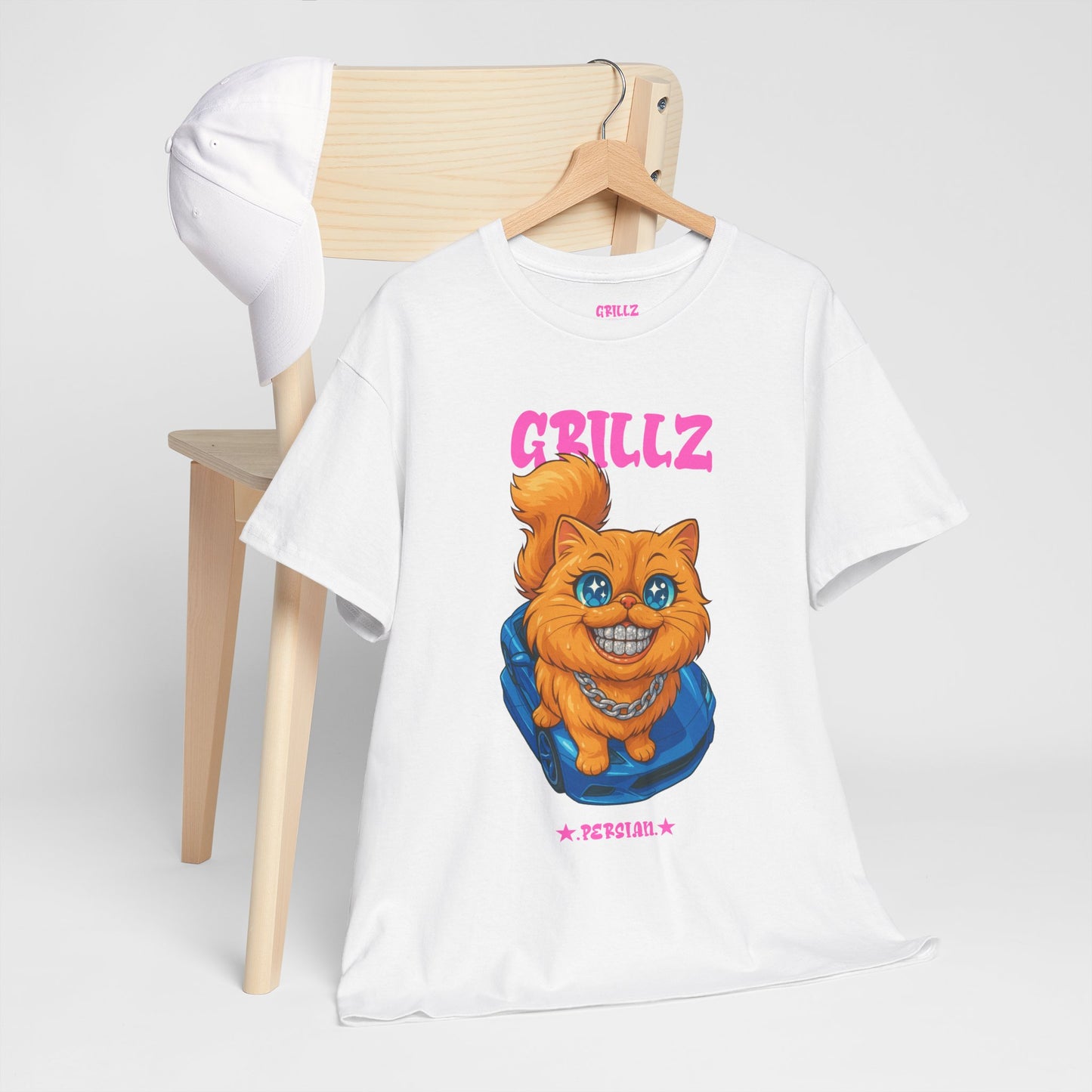 Persian Cat "GRILLZ" Shirt