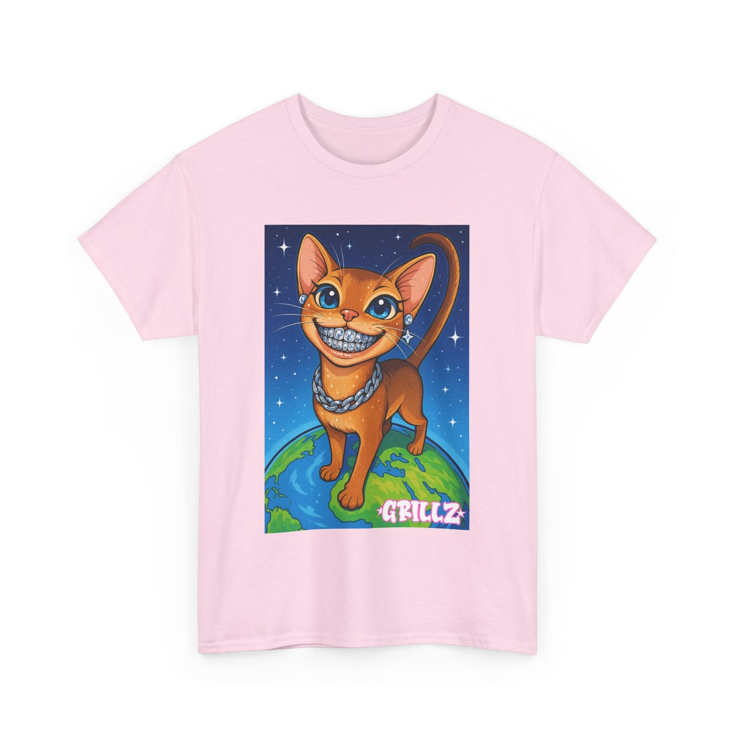 Abyssinian Cat "GRILLZ" Shirt