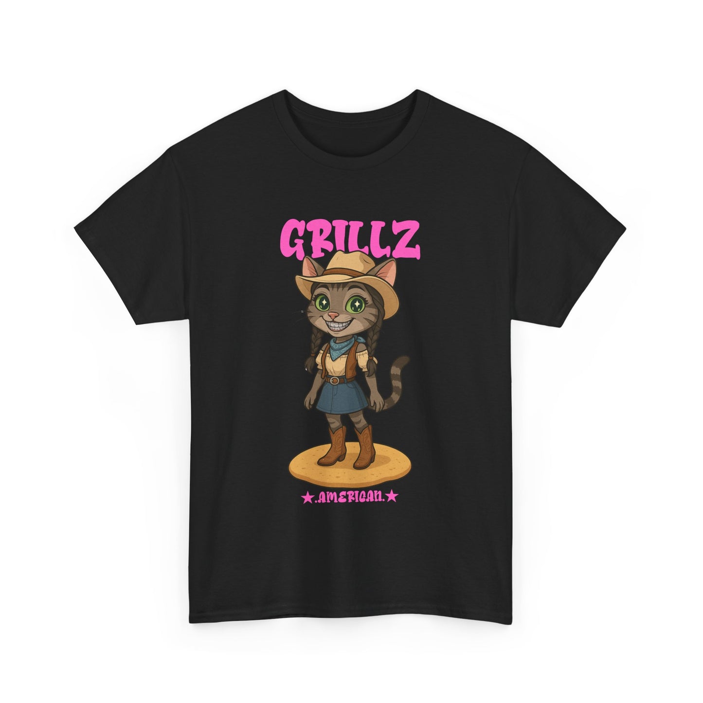 Coastal Cowgirl American Shorthair "GRILLZ" Shirt