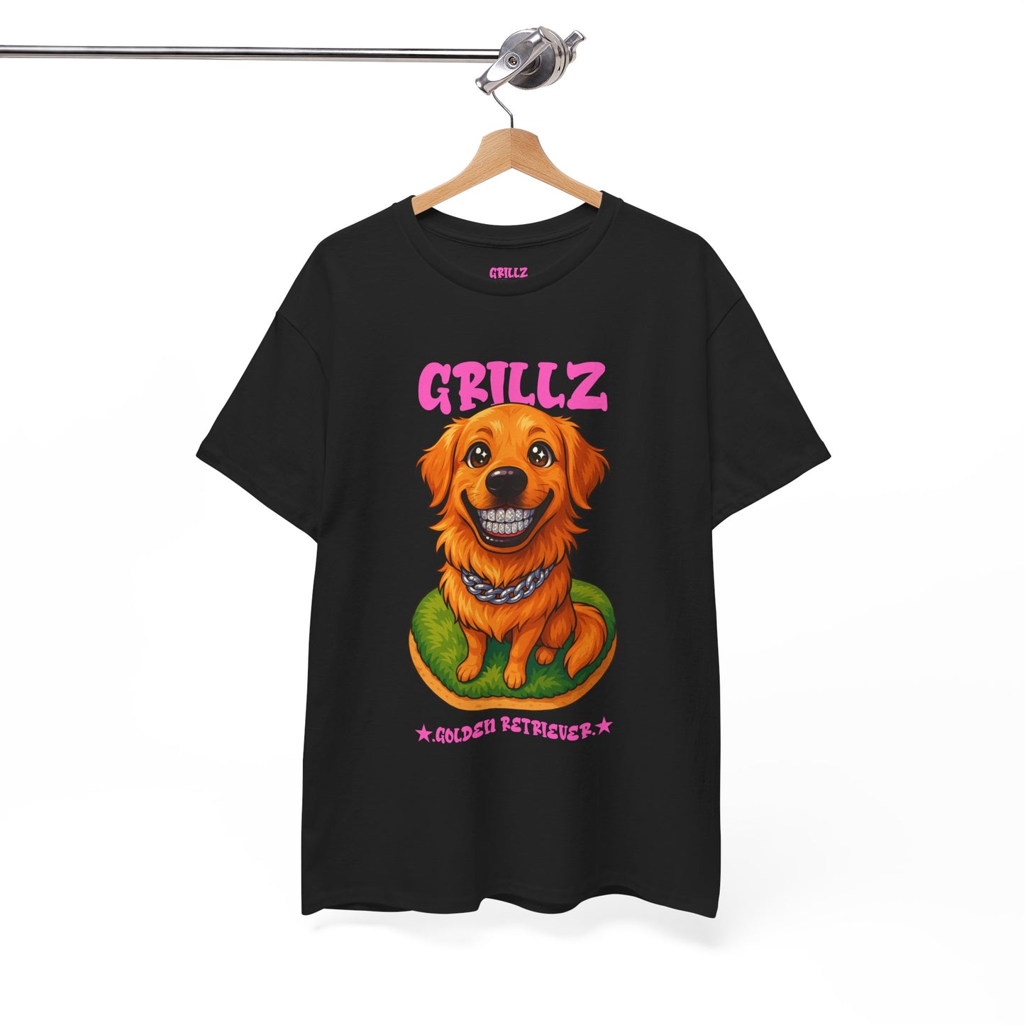 Golden Retriever Dog "GRILLZ" Shirt