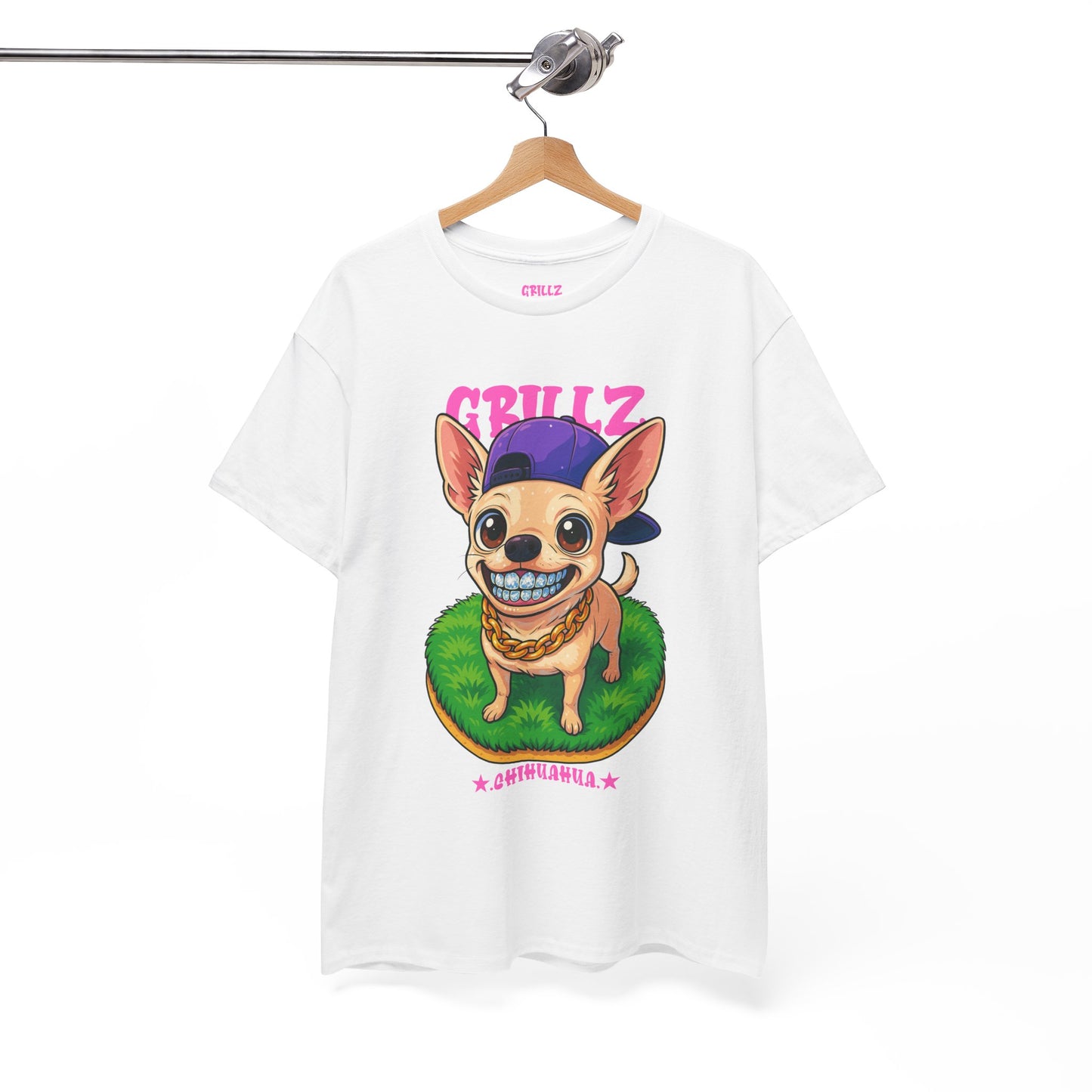 Chihuahua Dog "GRILLZ" Shirt