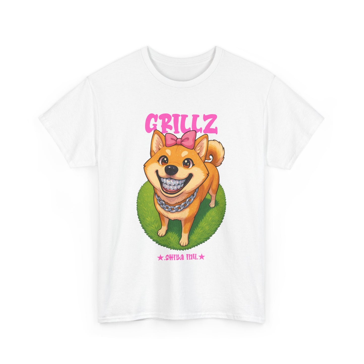 Shiba Inu Dog "GRILLZ" Shirt