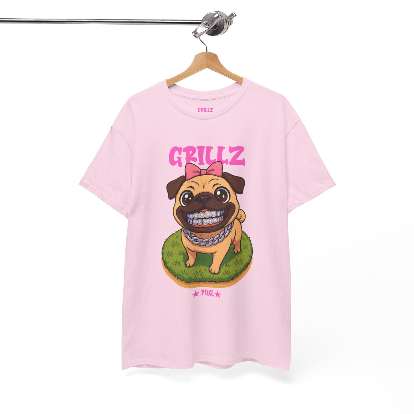 Pug Dog "GRILLZ" Shirt