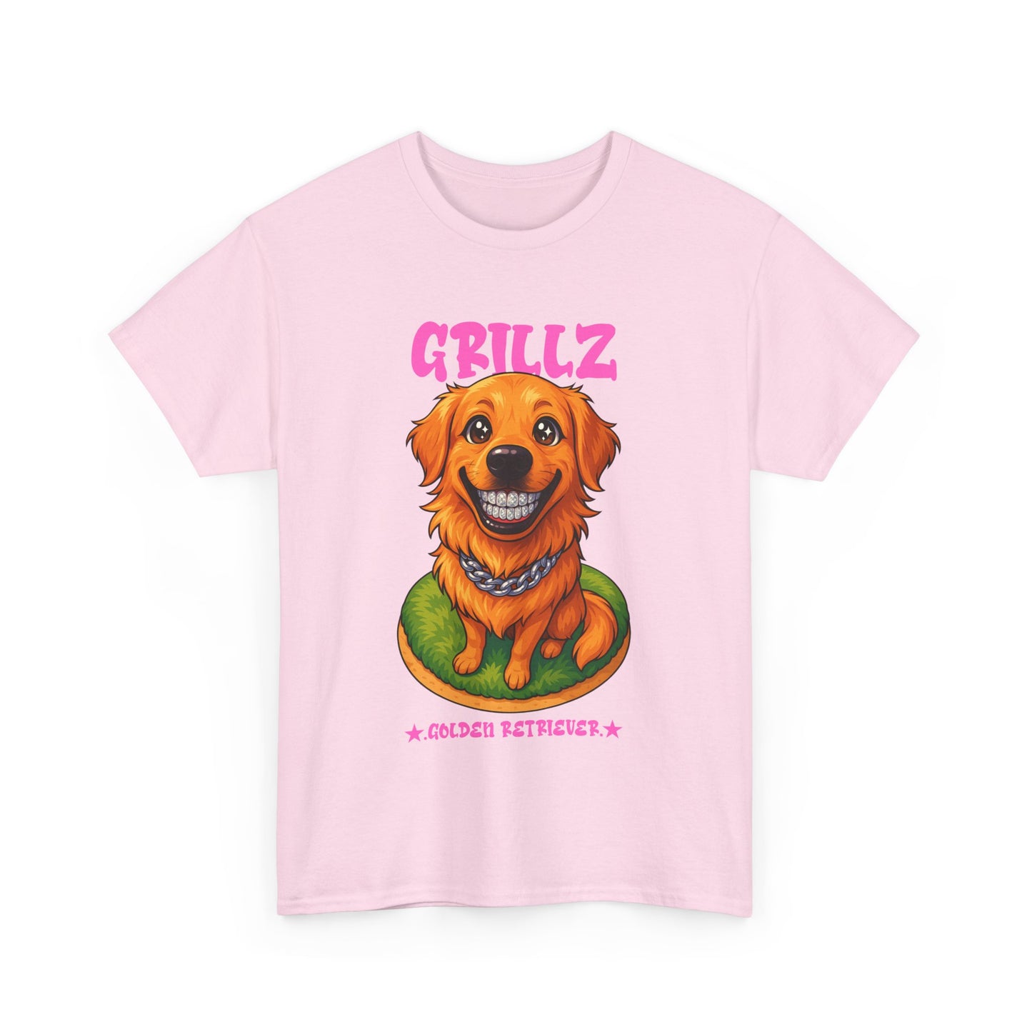 Golden Retriever Dog "GRILLZ" Shirt