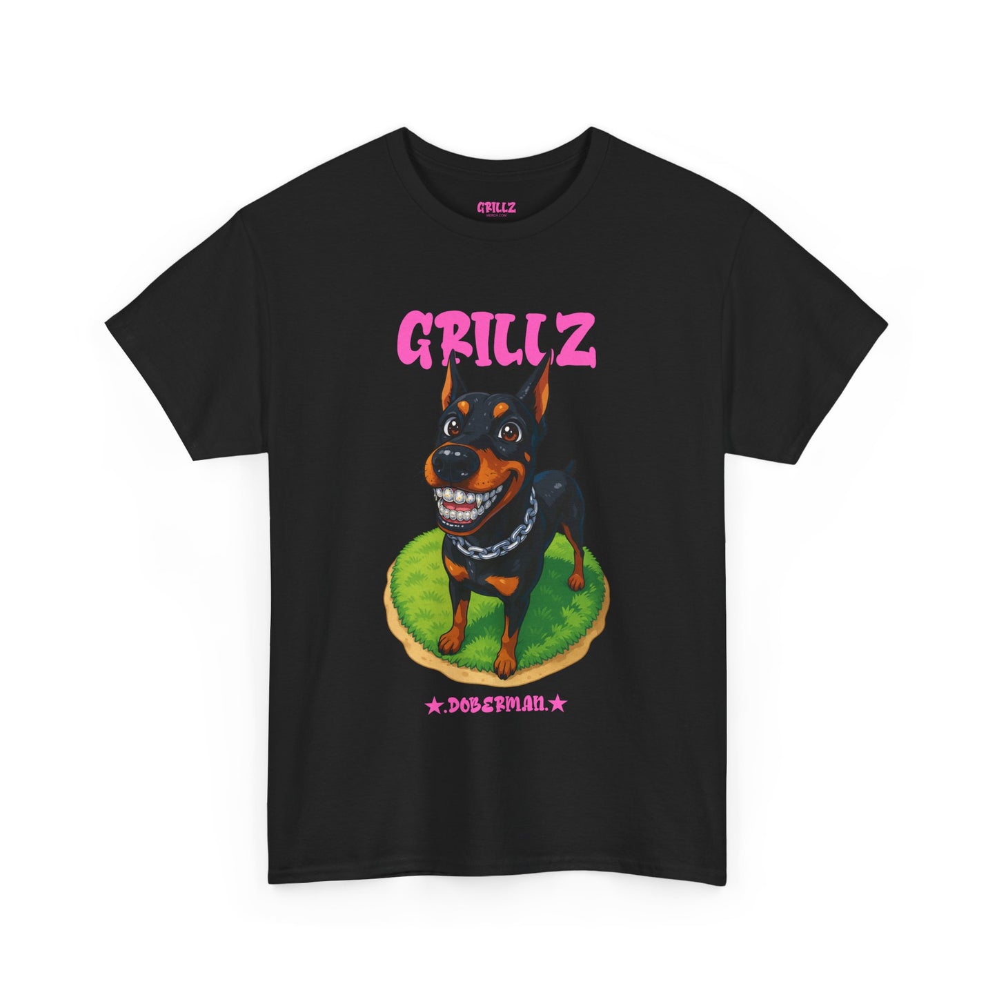 Doberman Dog "GRILLZ" Shirt