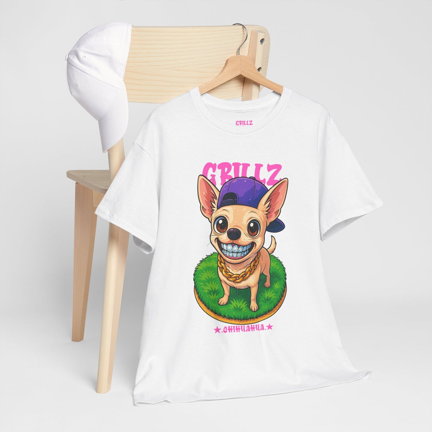 Chihuahua Dog "GRILLZ" Shirt