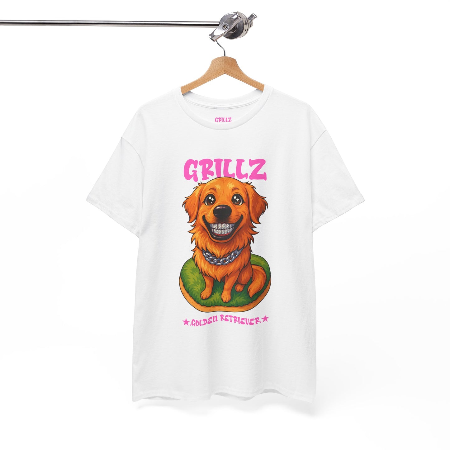 Golden Retriever Dog "GRILLZ" Shirt