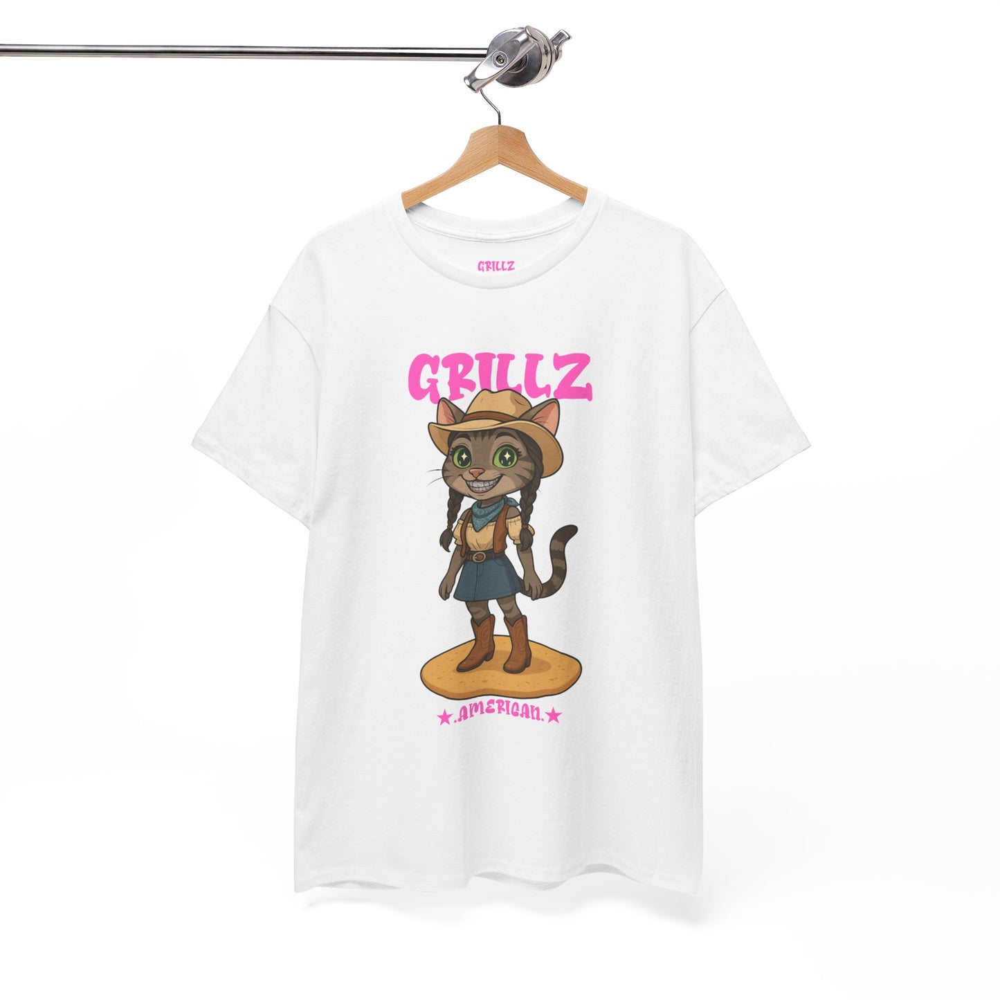 Coastal Cowgirl American Shorthair "GRILLZ" Shirt