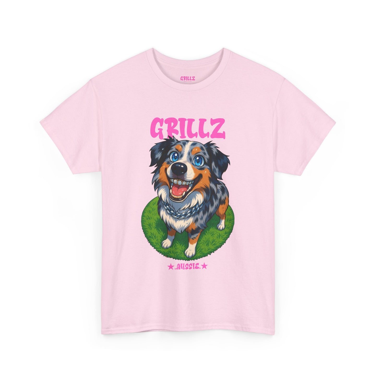 Australian Shepard Dog "GRILLZ" Shirt