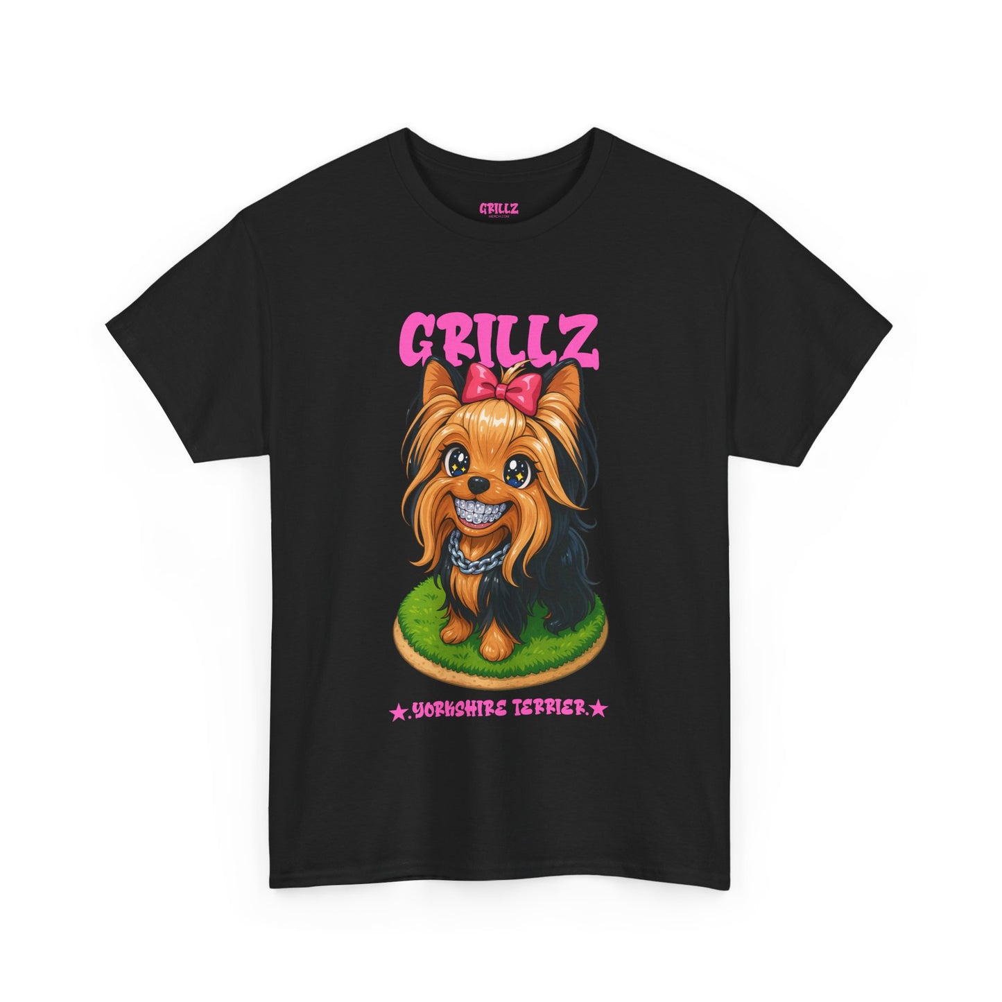 Yorkshire Terrier Dog "GRILLZ" Shirt