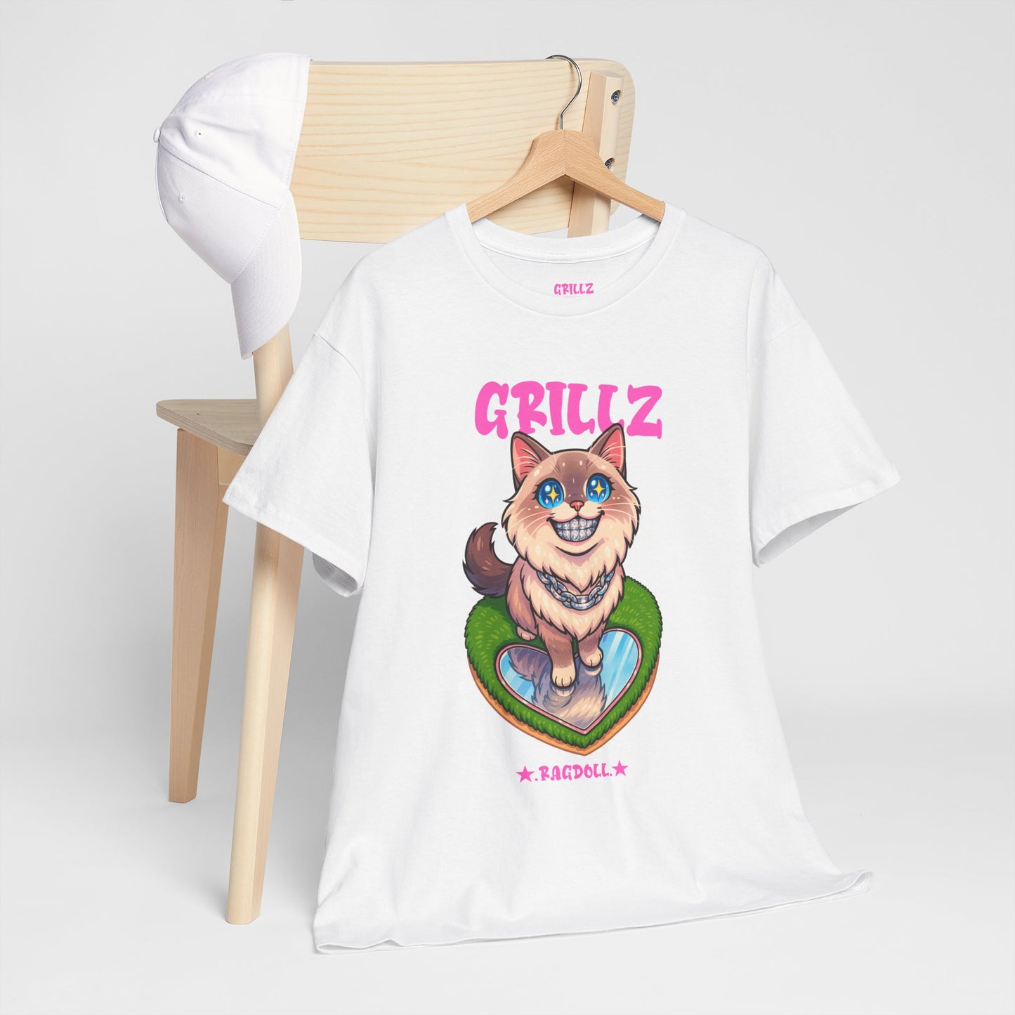 Ragdoll Cat "GRILLZ" Shirt