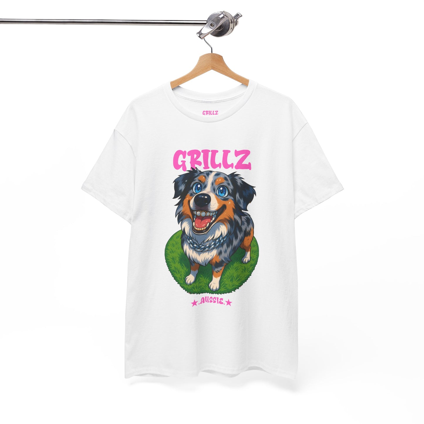 Australian Shepard Dog "GRILLZ" Shirt