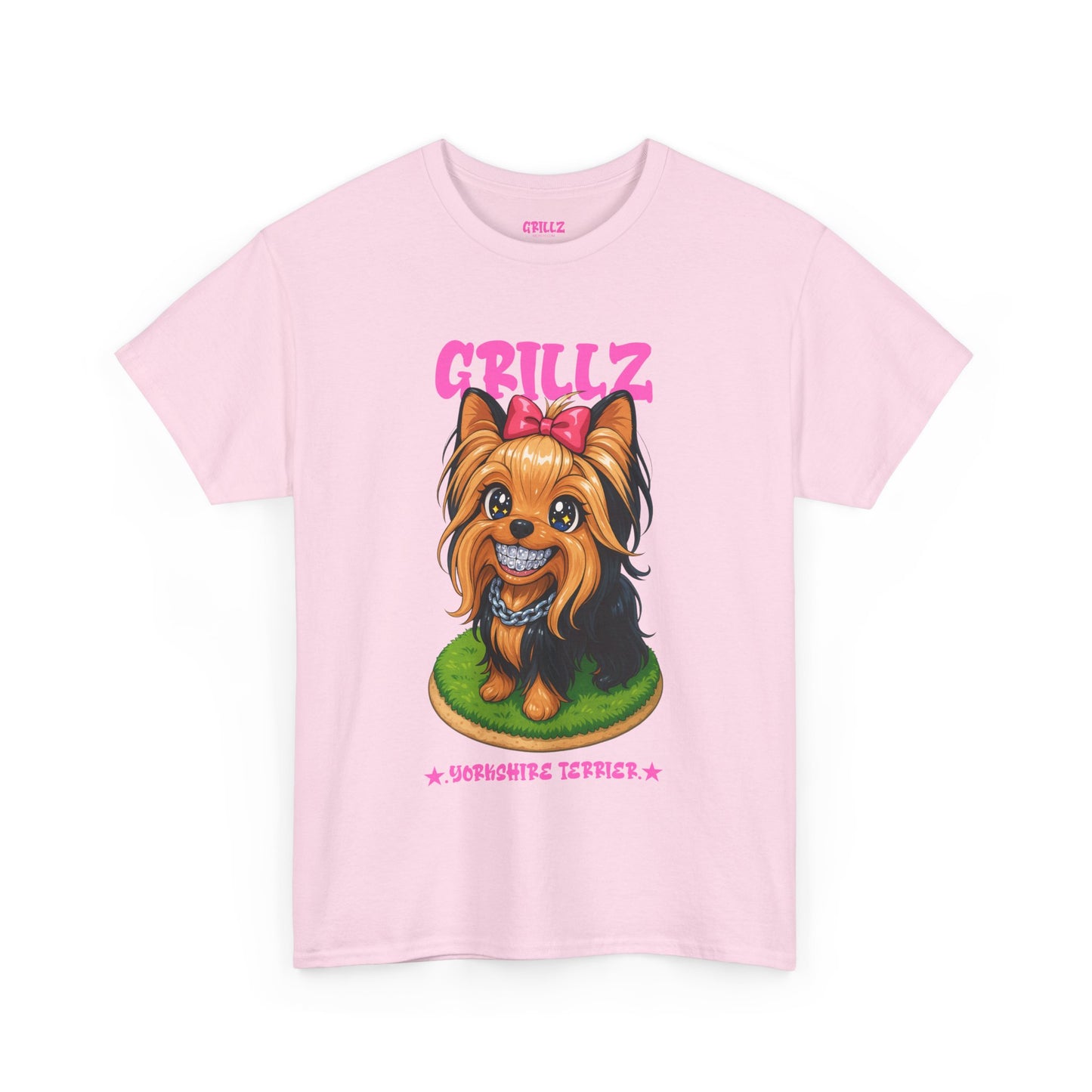 Yorkshire Terrier Dog "GRILLZ" Shirt