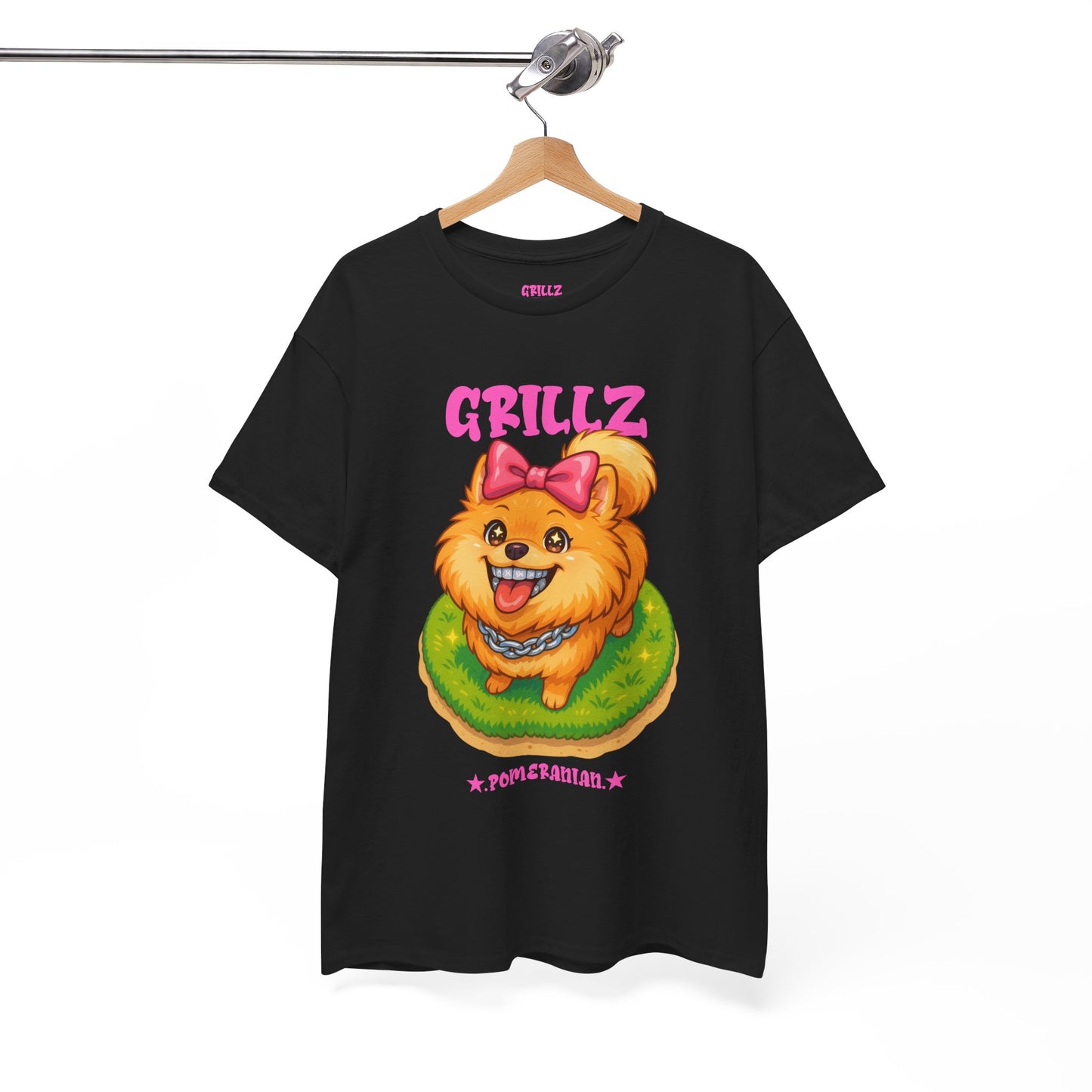 Pomeranian Dog "GRILLZ" Shirt