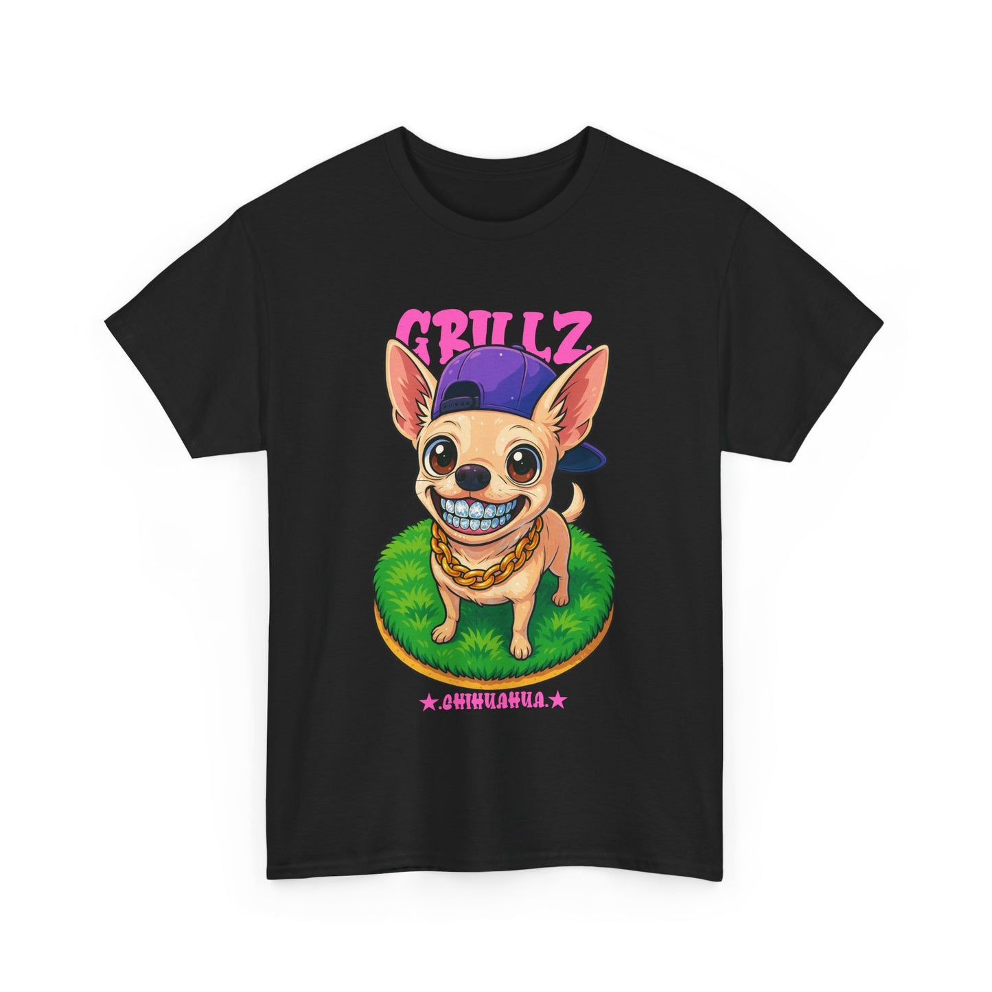 Chihuahua Dog "GRILLZ" Shirt