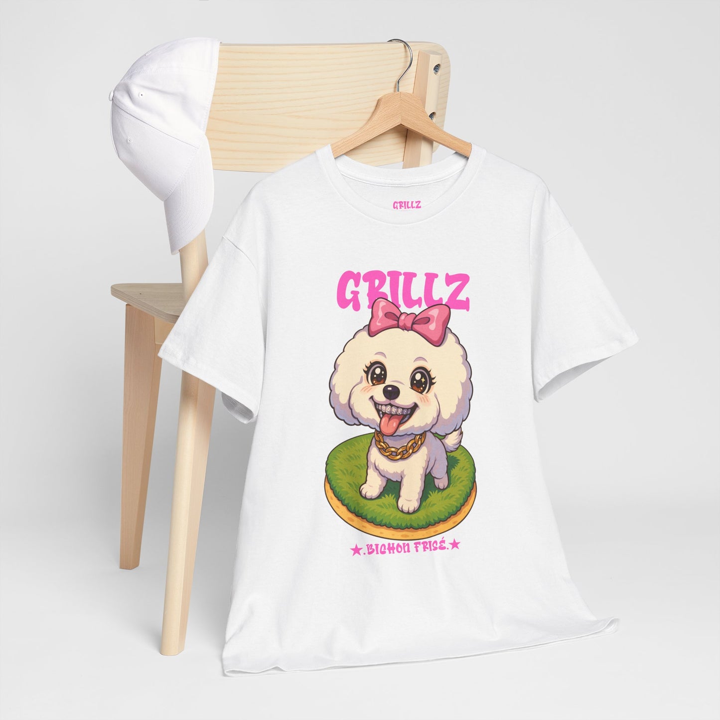 Bichon Frise Dog "GRILLZ" Shirt