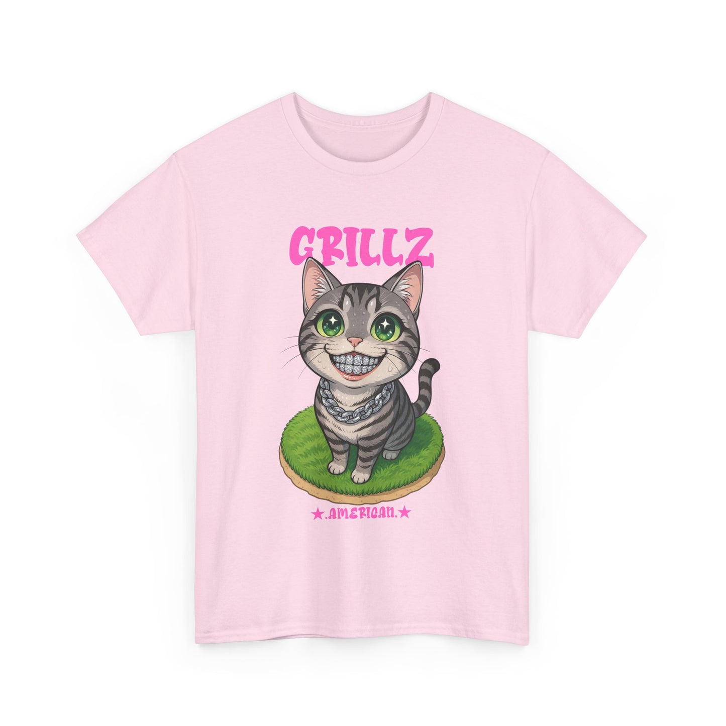 American Shorthair Cat "GRILLZ" Shirt