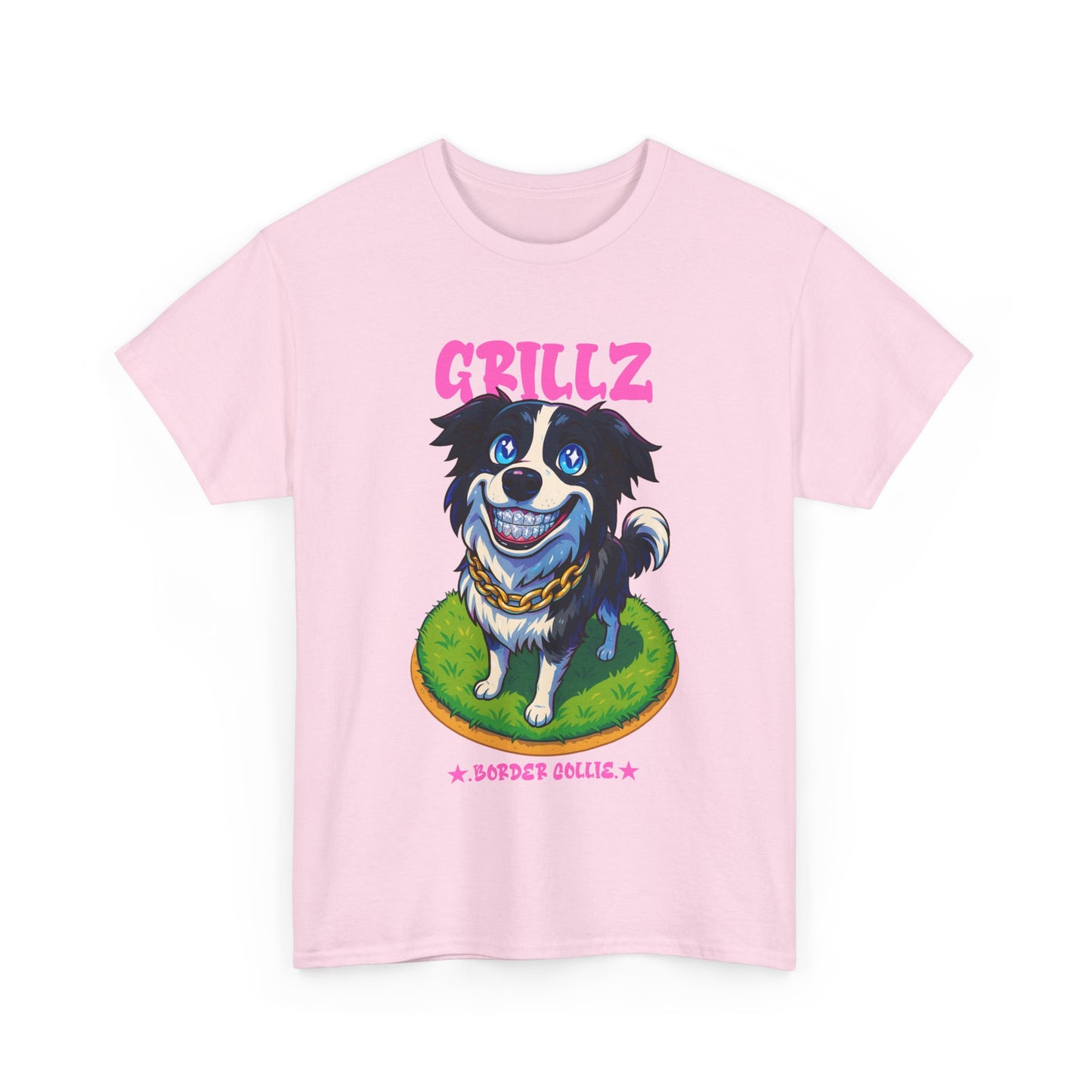 Border Collie Dog "GRILLZ" Shirt