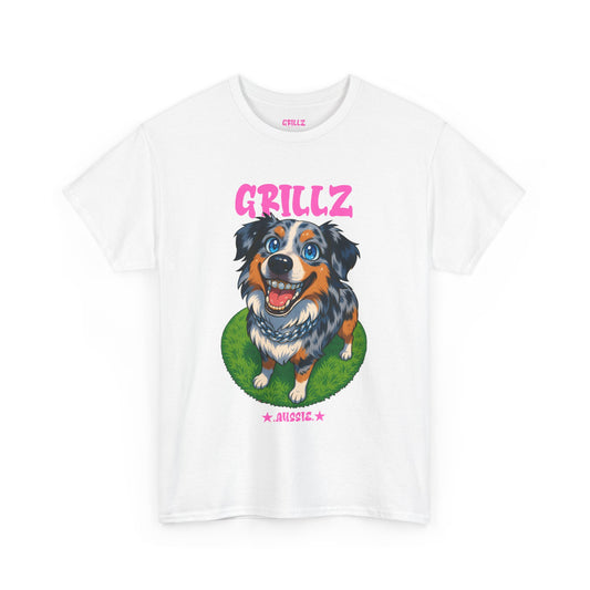 Australian Shepard Dog "GRILLZ" Shirt