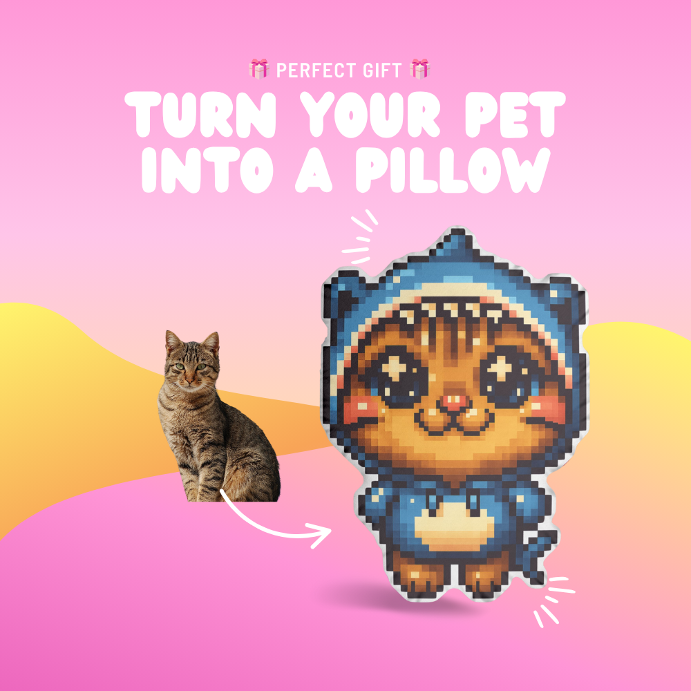 CUSTOM Pixel Art Pillow 💖