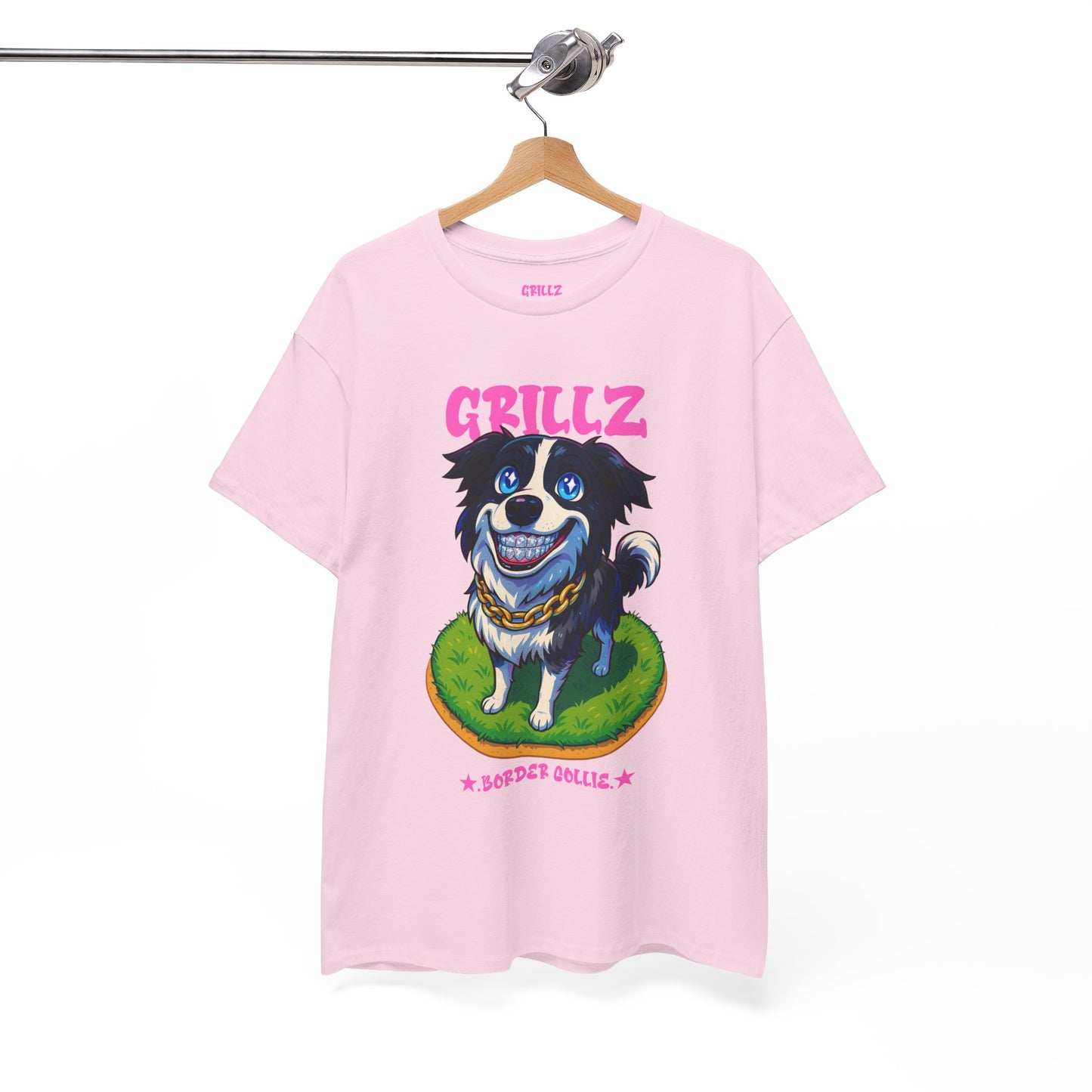 Border Collie Dog "GRILLZ" Shirt